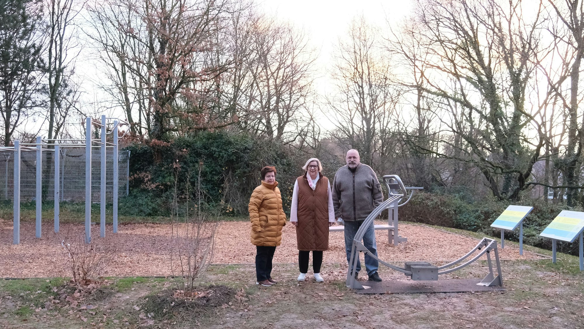 Im vergangenen Dezember erhielt der Fitness-Outdoor-Parcours (FOP) am Heimerzheimer Sportplatz neue Stationen.