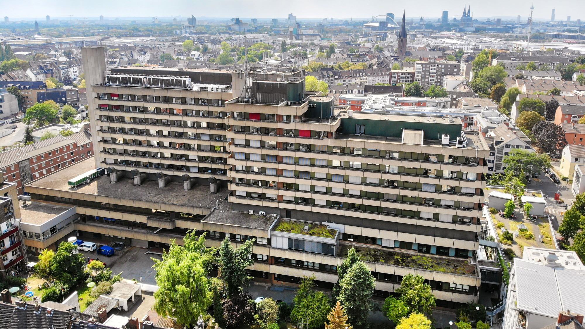 Das Evangelische Krankenhaus Kalk an der Buchforststraße 2.