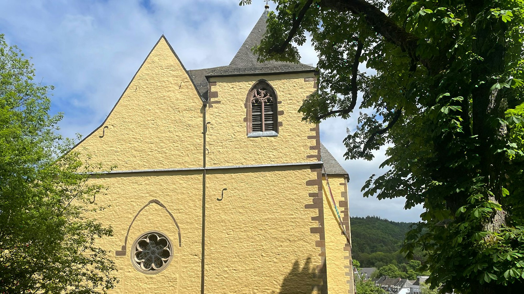 Die Schlosskirche in Schleiden.