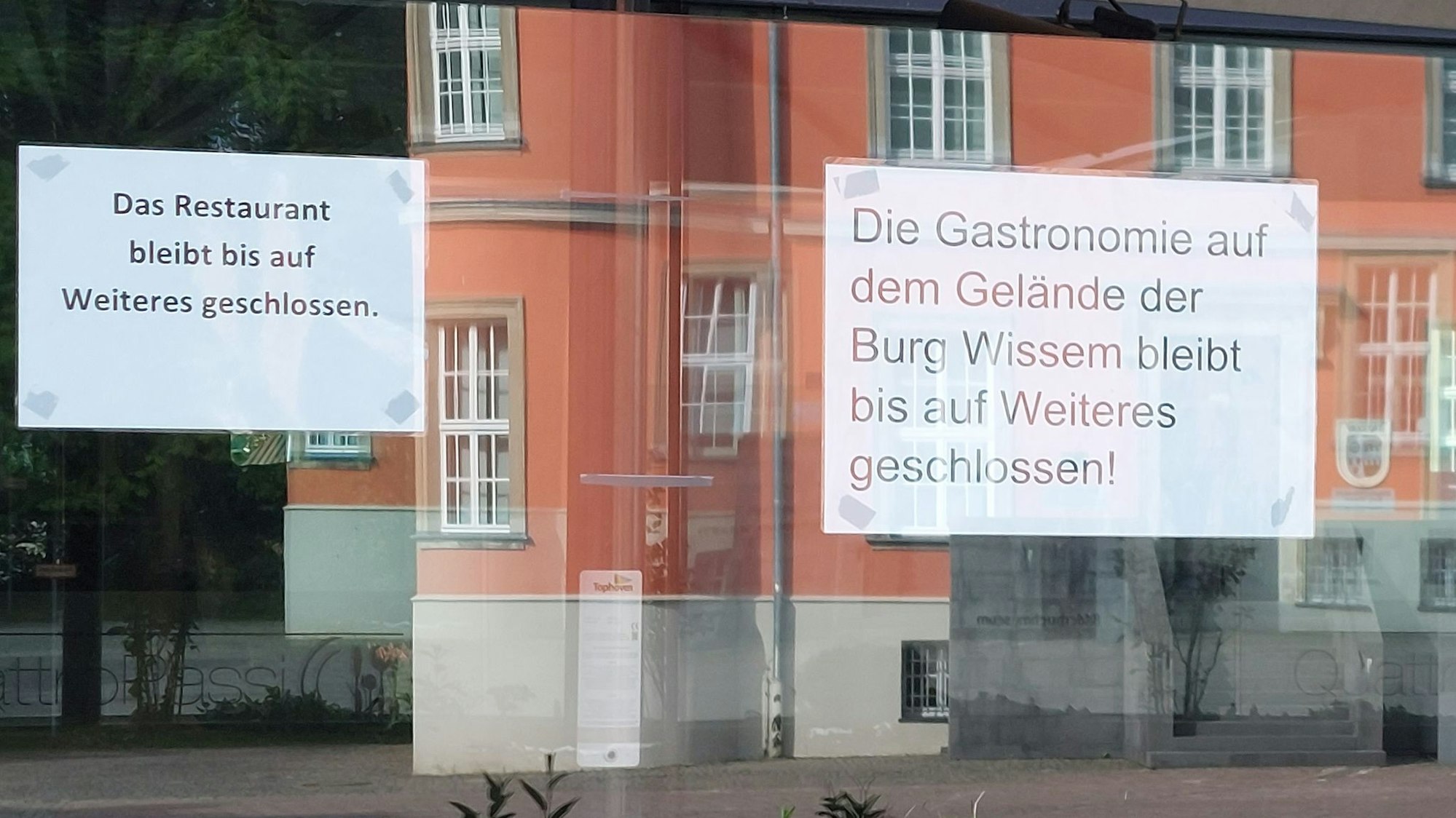 Seit einigen Monaten ist das Quattro Passi in der Burg Wissem geschlossen; nun schreibt die Stadt Troisdorf die Pacht erneut aus