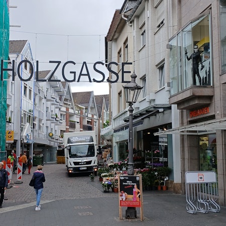 Die Holzgasse in Siegburg wird ab 2027 saniert, die Planung läuft