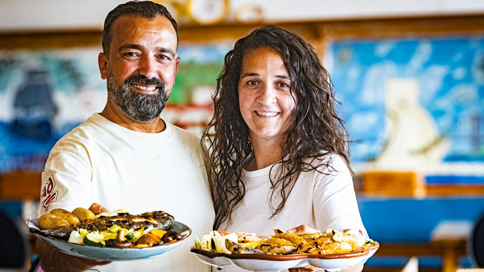 Paula da Silva Olivia und Marco Olivia im Vasco da Gama.