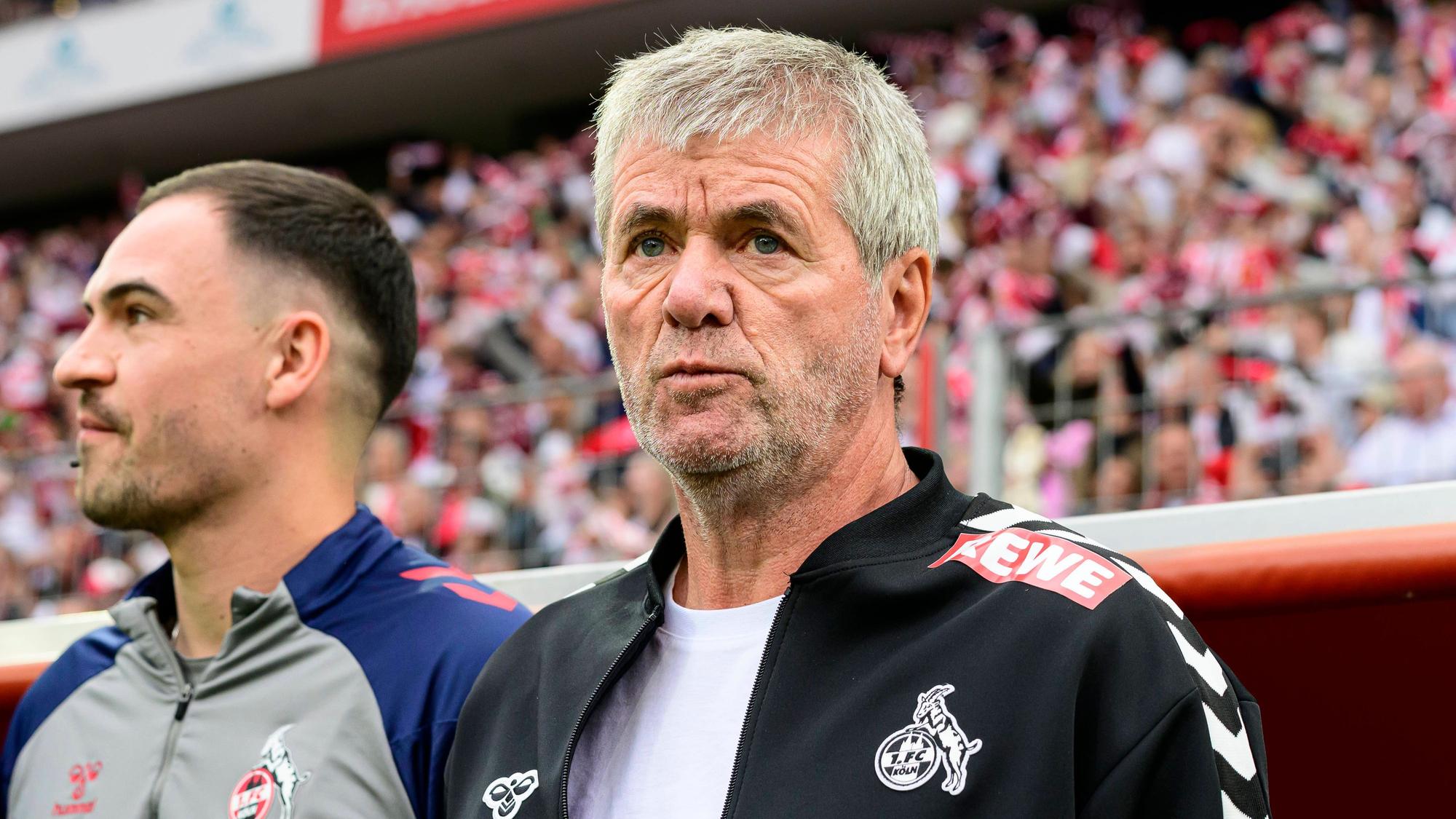 Trainer / Head Coach Friedhelm Funkel Koeln, 1. FC Koeln vs. 1.FC Kaiserslautern