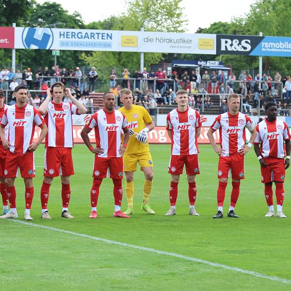 Fortuna Kölns Profis im letzten Spiel der Rückrunde gegen Schalke II