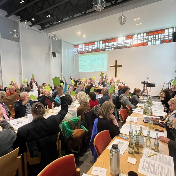Abstimmung der Kreissynode des Kirchenkreises An der Agger.