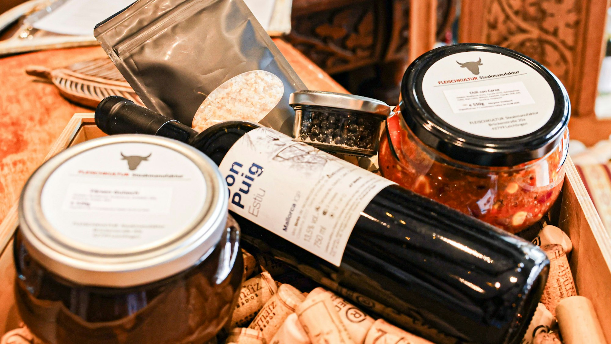 Es gibt auch sowie Eingelegtes für Zuhause.