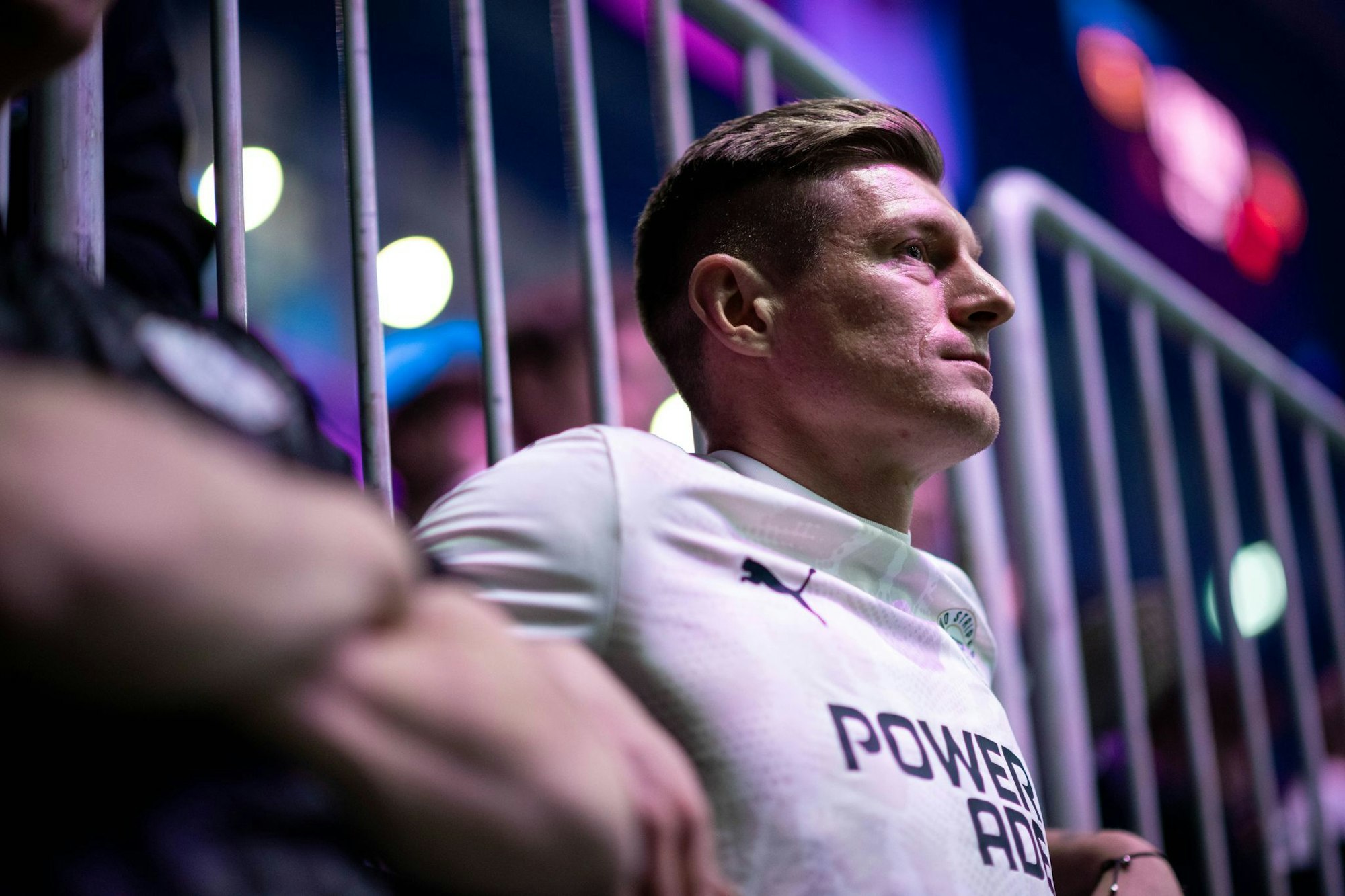 Kroos war für das Finale der Icon League in Berlin.