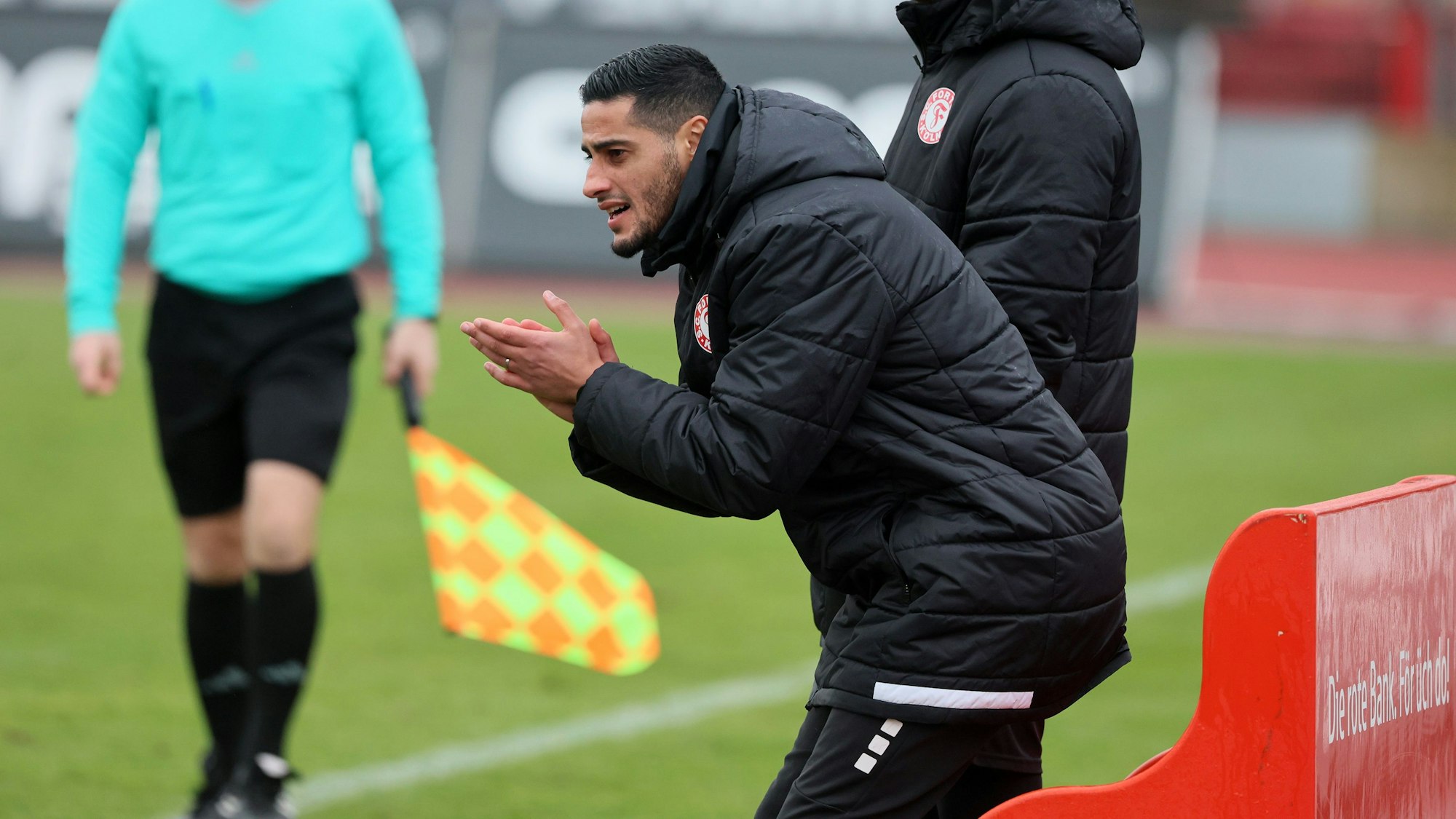 SC Fortuna Köln vs. SC Paderborn II, 4.Liga,
Hamdi Dahmani (Fortuna), 04.02.2024, Bild: Herbert Bucco