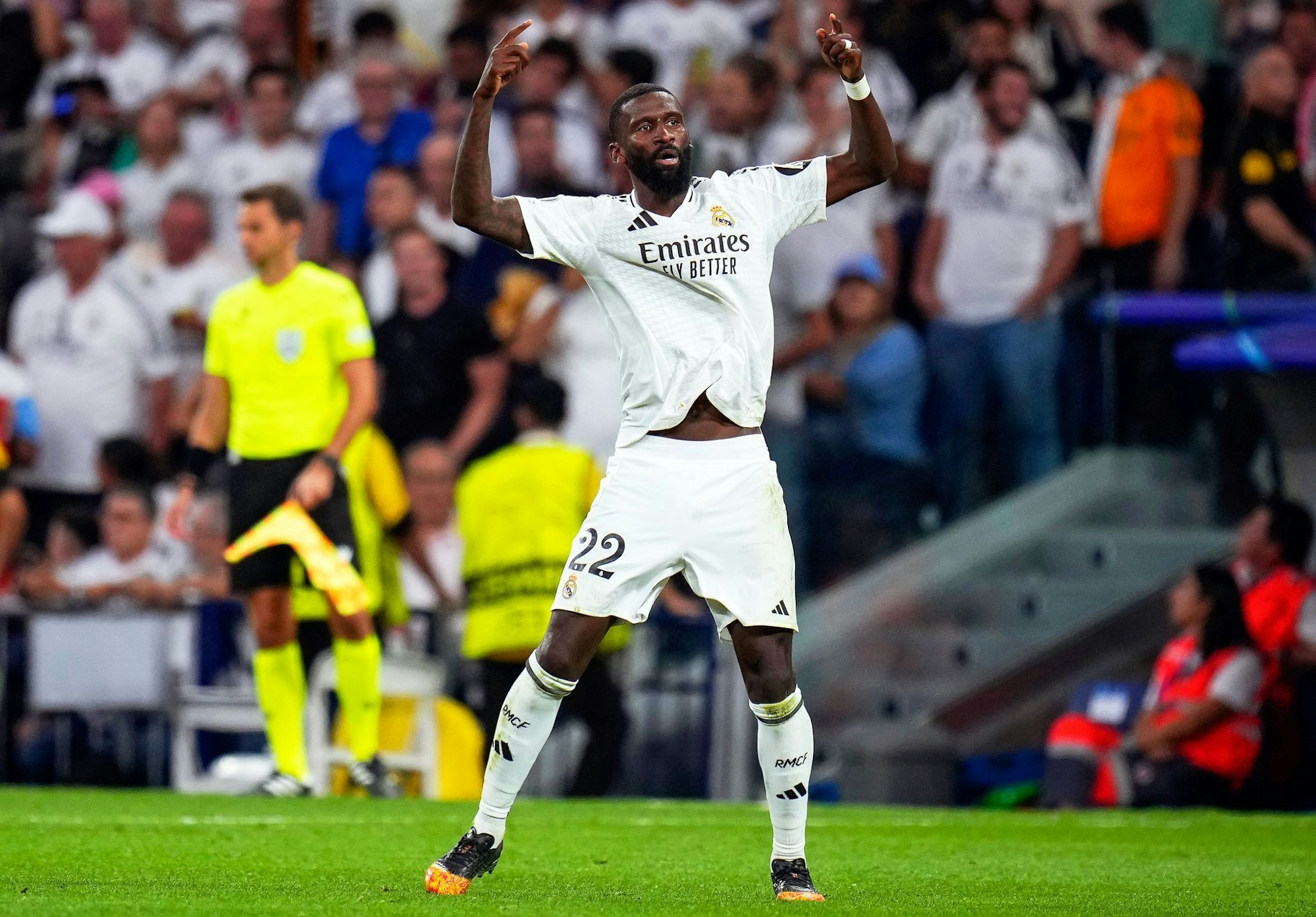 Im Pokalfinale leistete sich Rüdiger einen Ausraster.