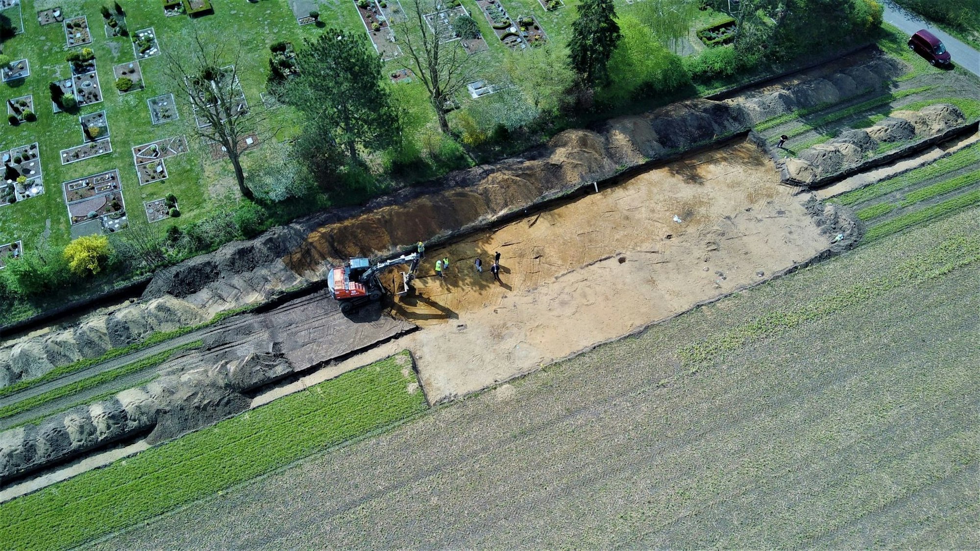 Uralte Gräber in Espelkamp: Tote wurden früher auf Scheiterhaufen verbrannt