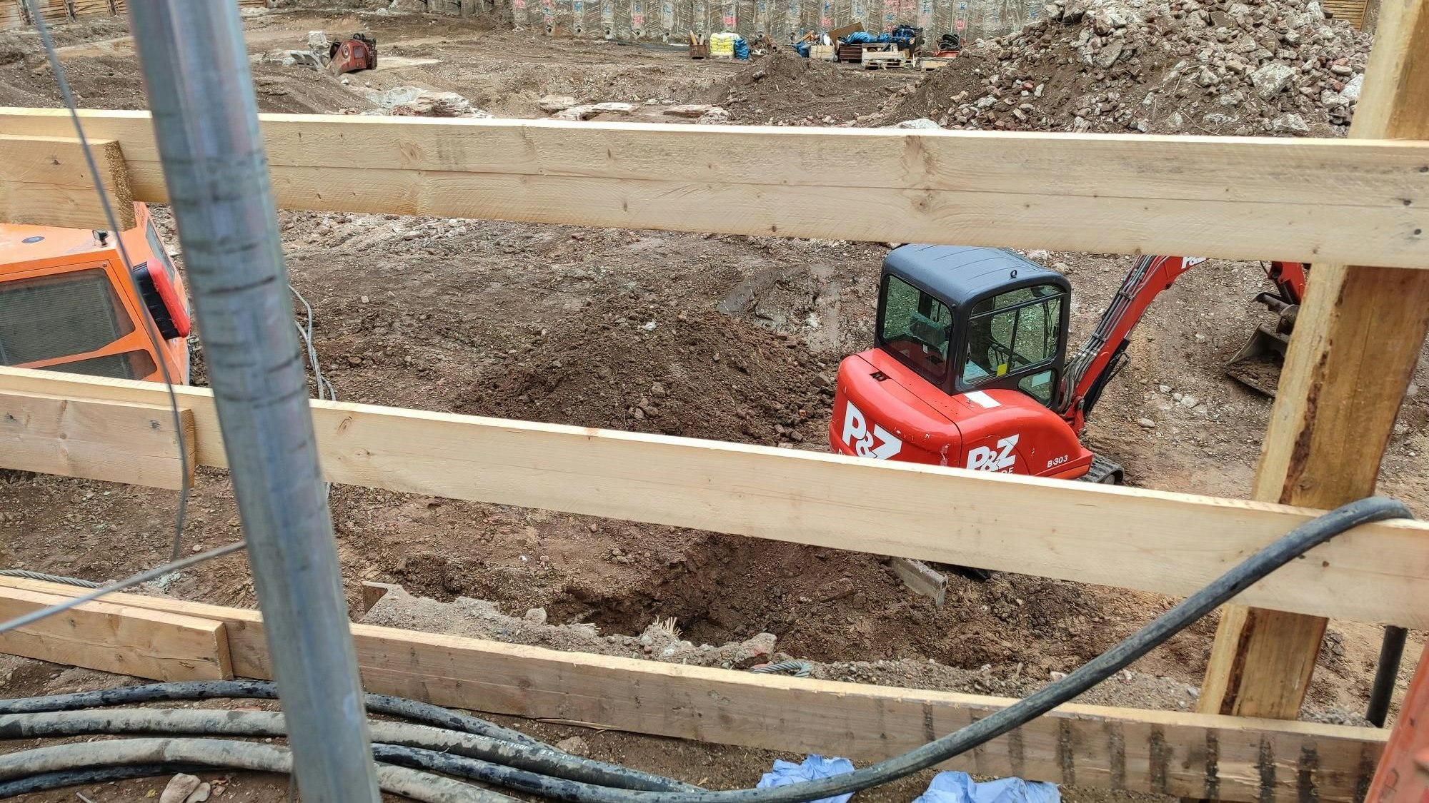 Bombe Straßensperrung