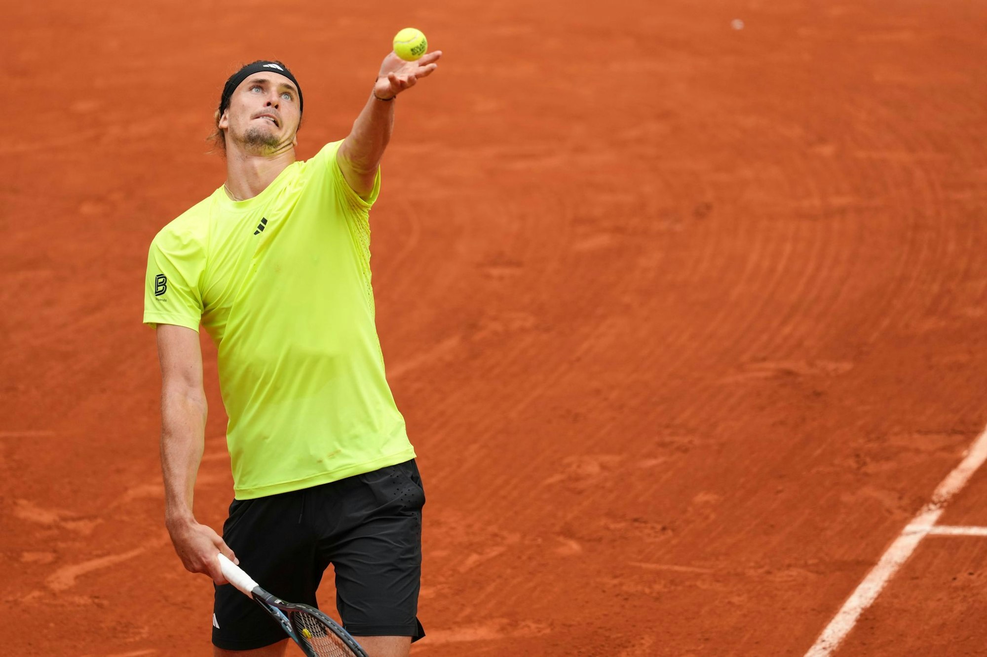 Alexander Zverev hofft, dass die Formkurve in Paris weiter nach oben geht.