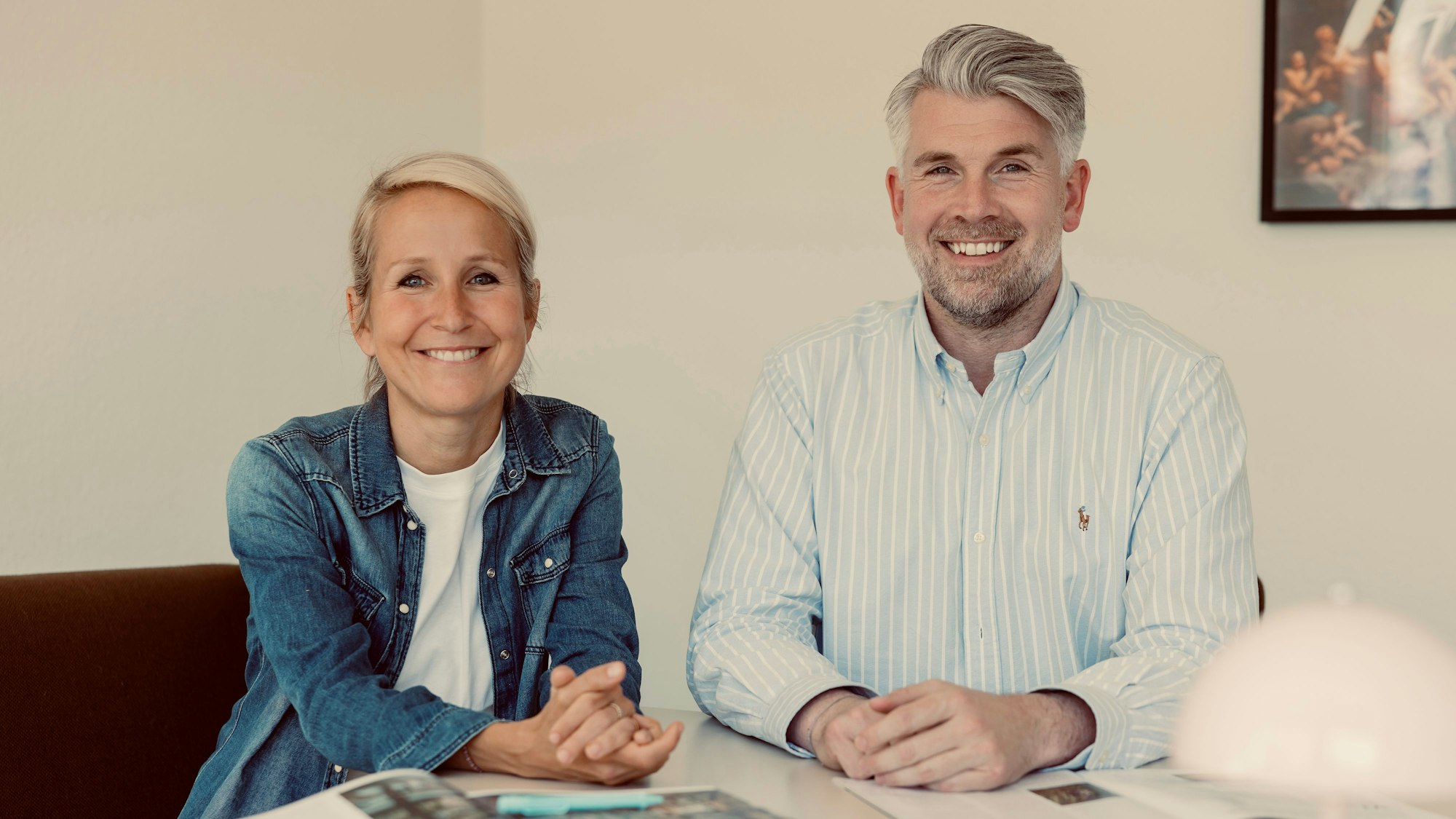 Das neue Führungsduo Tina Haas und Sebastian Brack