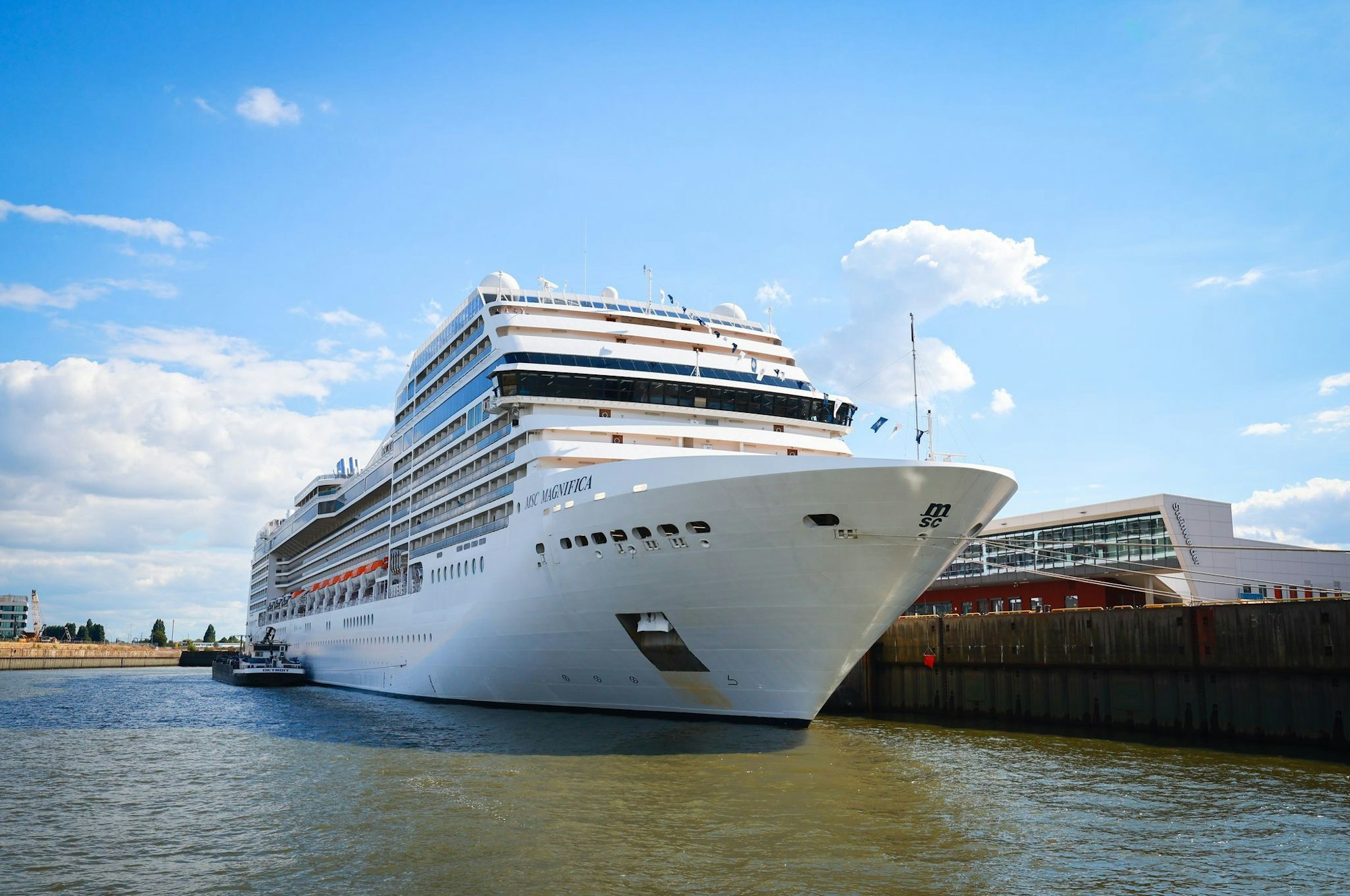 Das Kreuzfahrtschiff «MSC Magnifica», von dem die Frau verschwand.