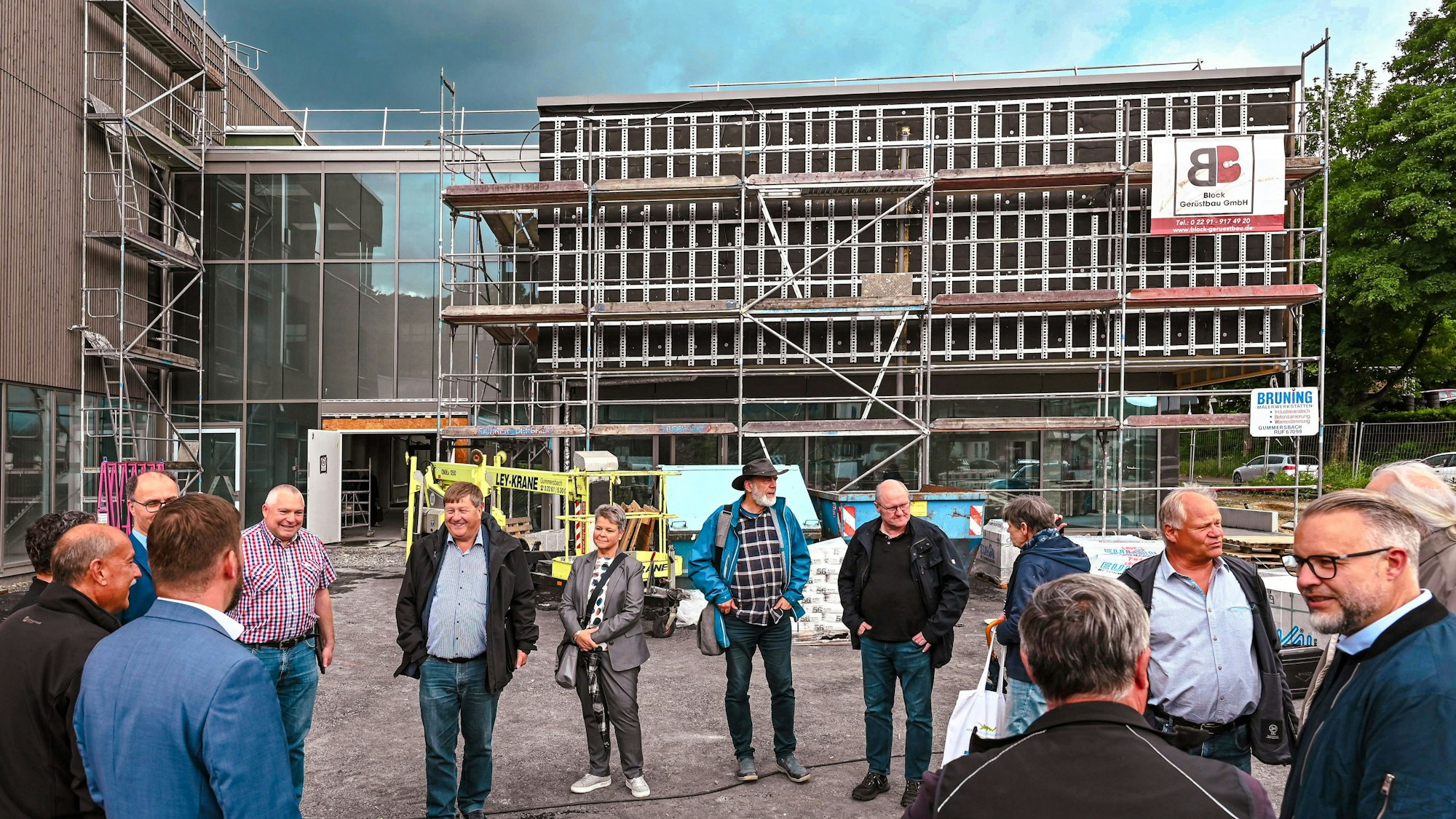 Das neue Straßenverkehrsamt von außen.