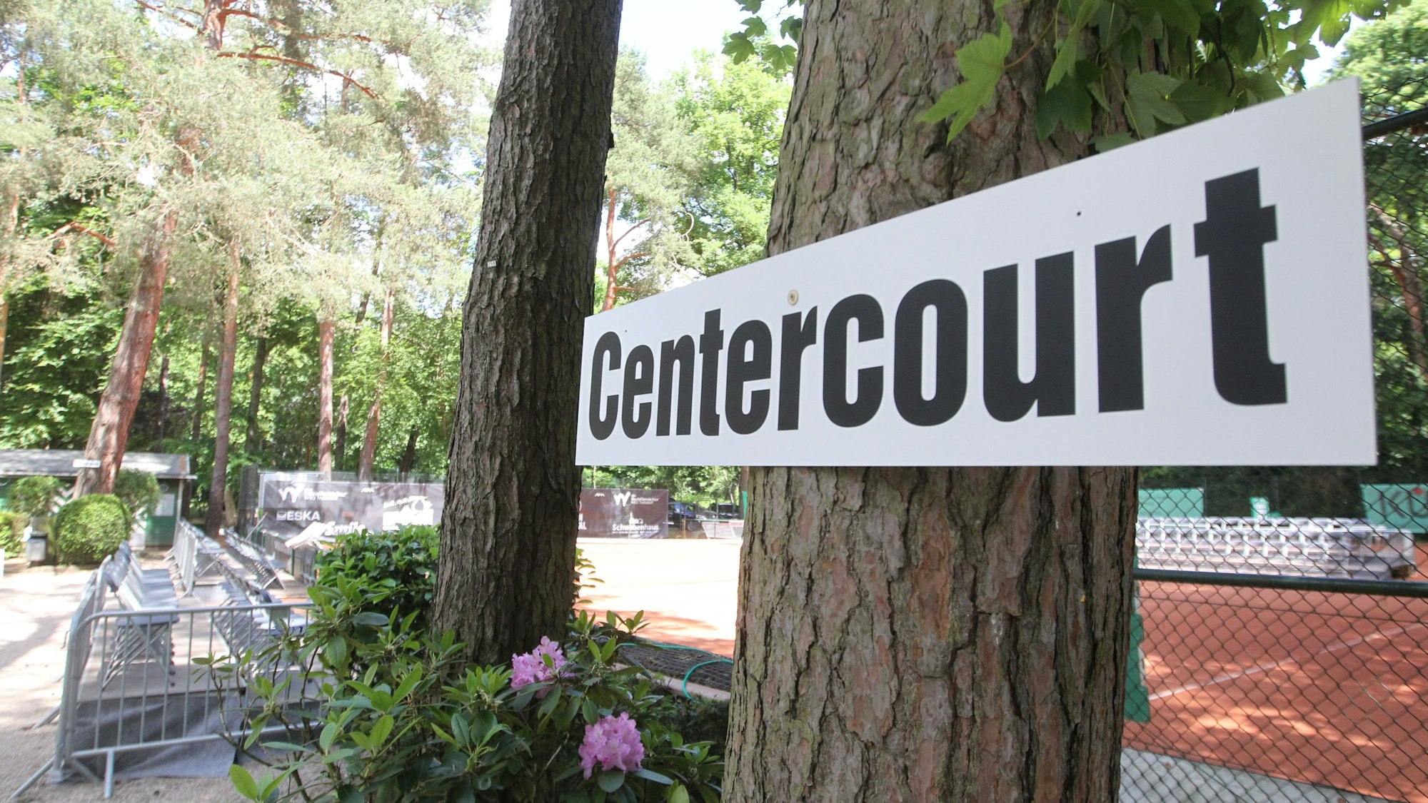 Einen Centercourt gib t es ab Montag sieben Tage lang auf der Anlage von RW Troisdorf.