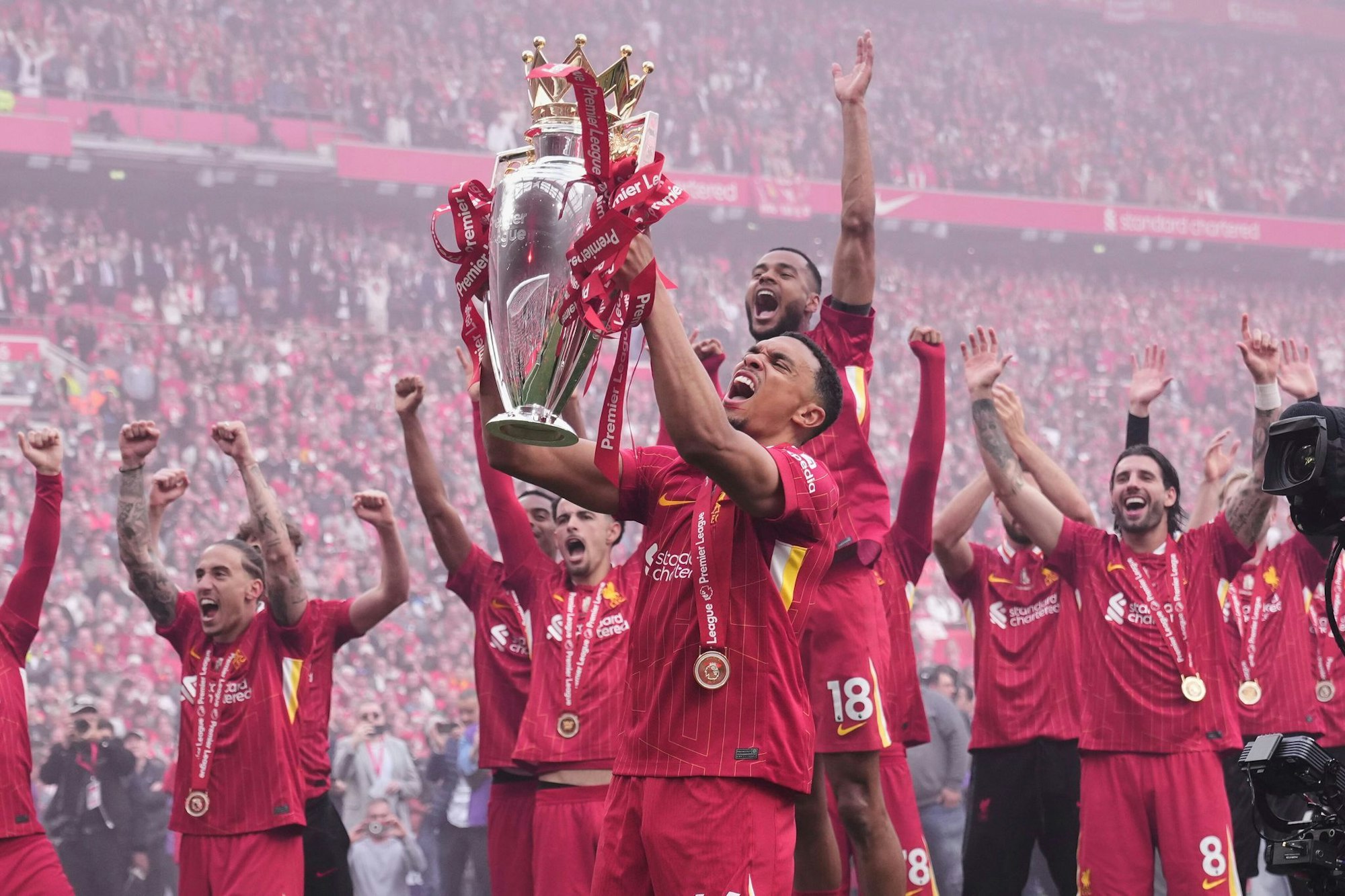 Er geht als Meister: Liverpools Trent Alexander-Arnold wechselt zu Real Madrid.