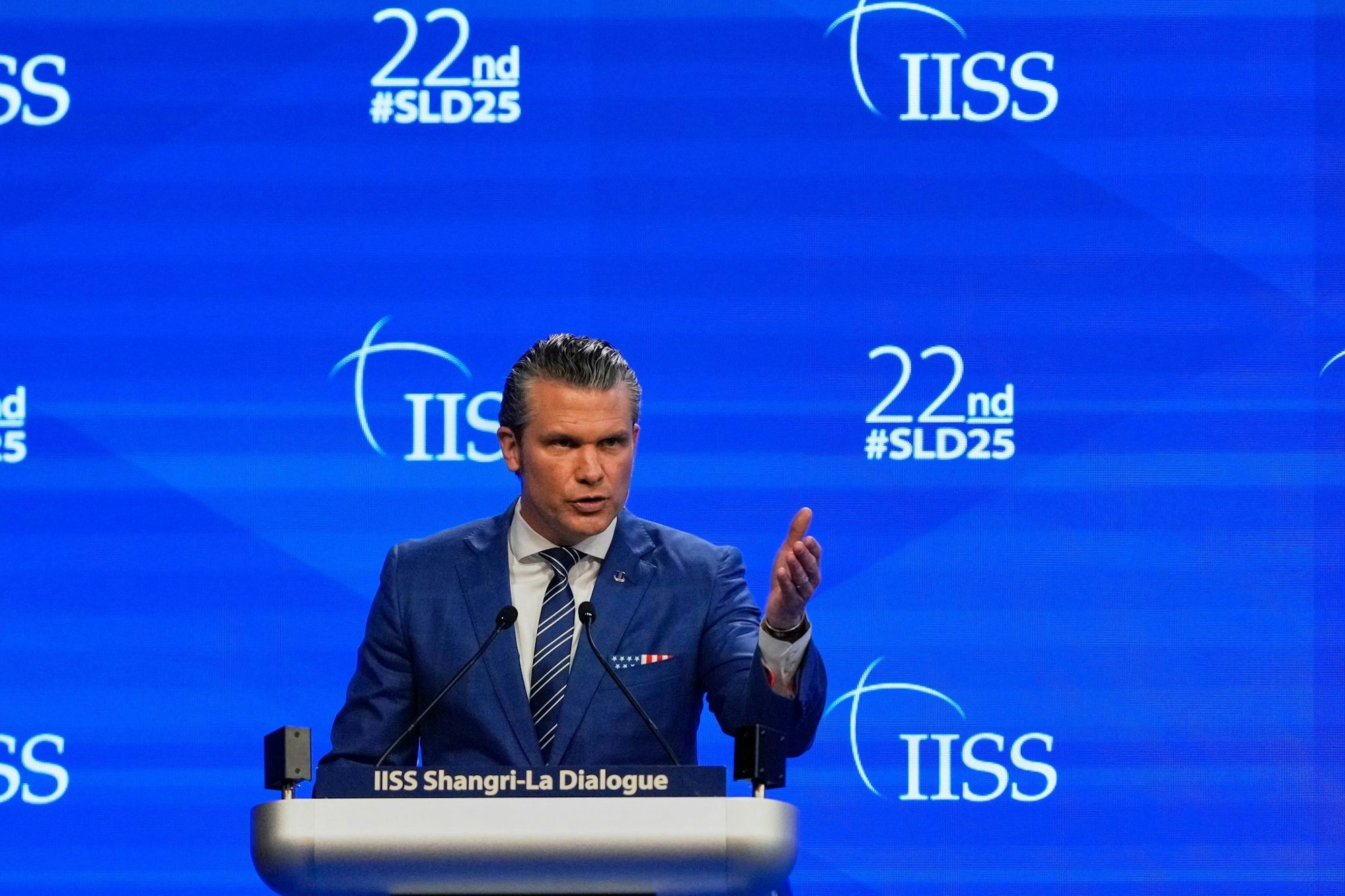 Hegseth warnt vor einem möglichen Angriff Chinas auf Taiwan.