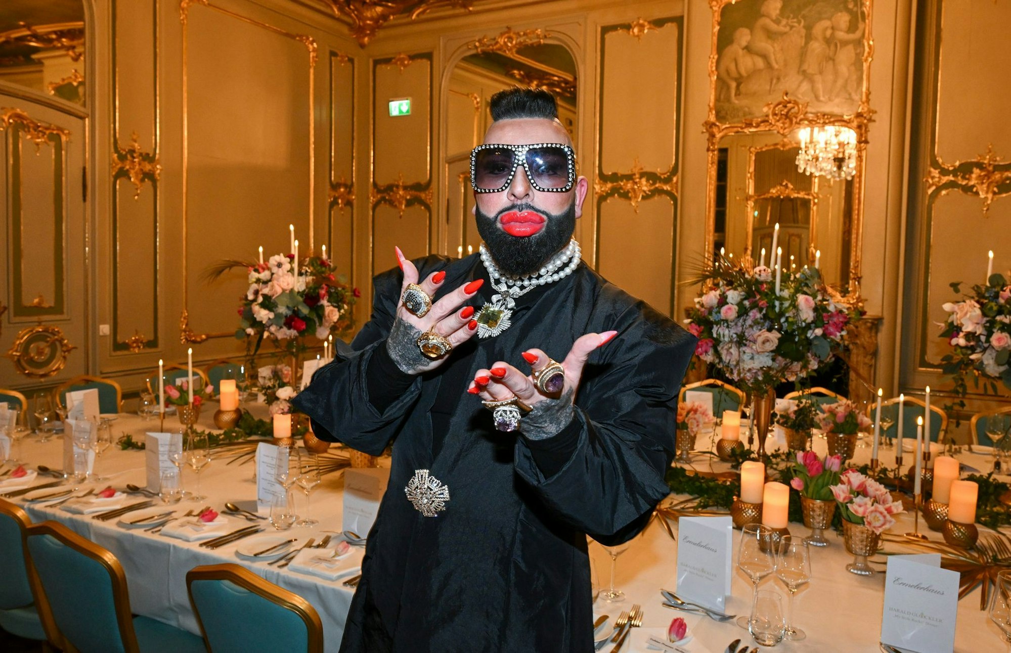 Harald Glööckler hat seinen 60. Geburtstag groß gefeiert. (Archivbild)