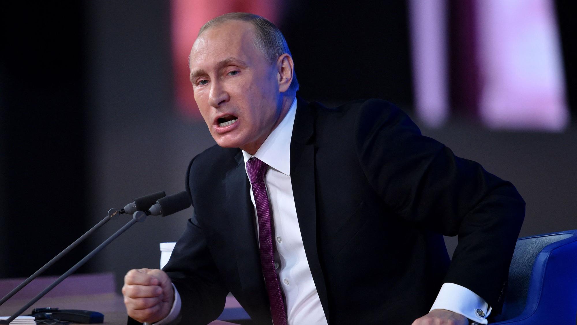 Kremlchef Wladimir Putin. In Russland wird nach dem ukrainischen Großangriff Kritik an den Sicherheitsdiensten laut. (Archivbild)