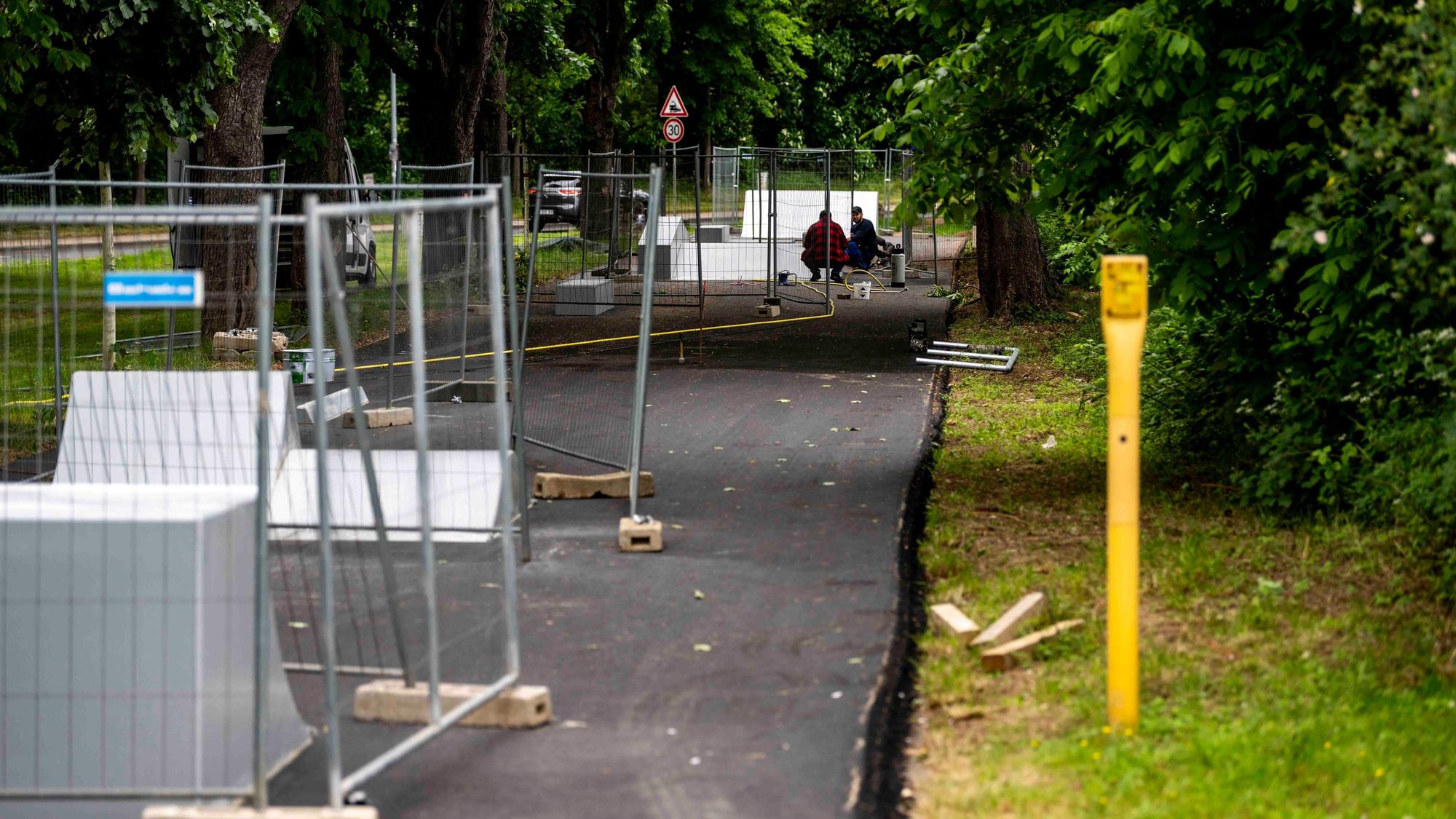 Das Bild zeigt die neue Skate-Anlage an der Georgstraße in Euskirchen.