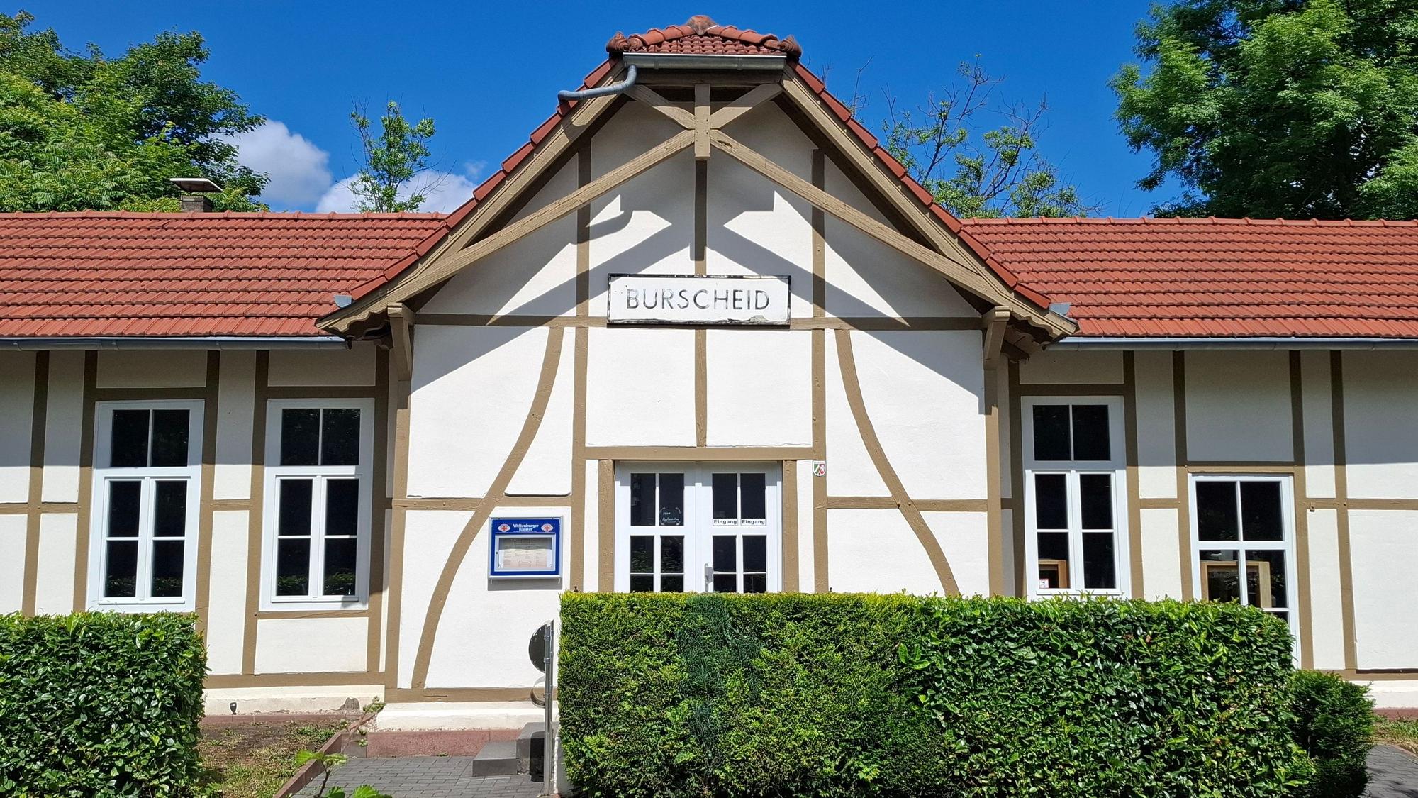 Der Alte Bahnhof Burscheid an der Balkantrasse