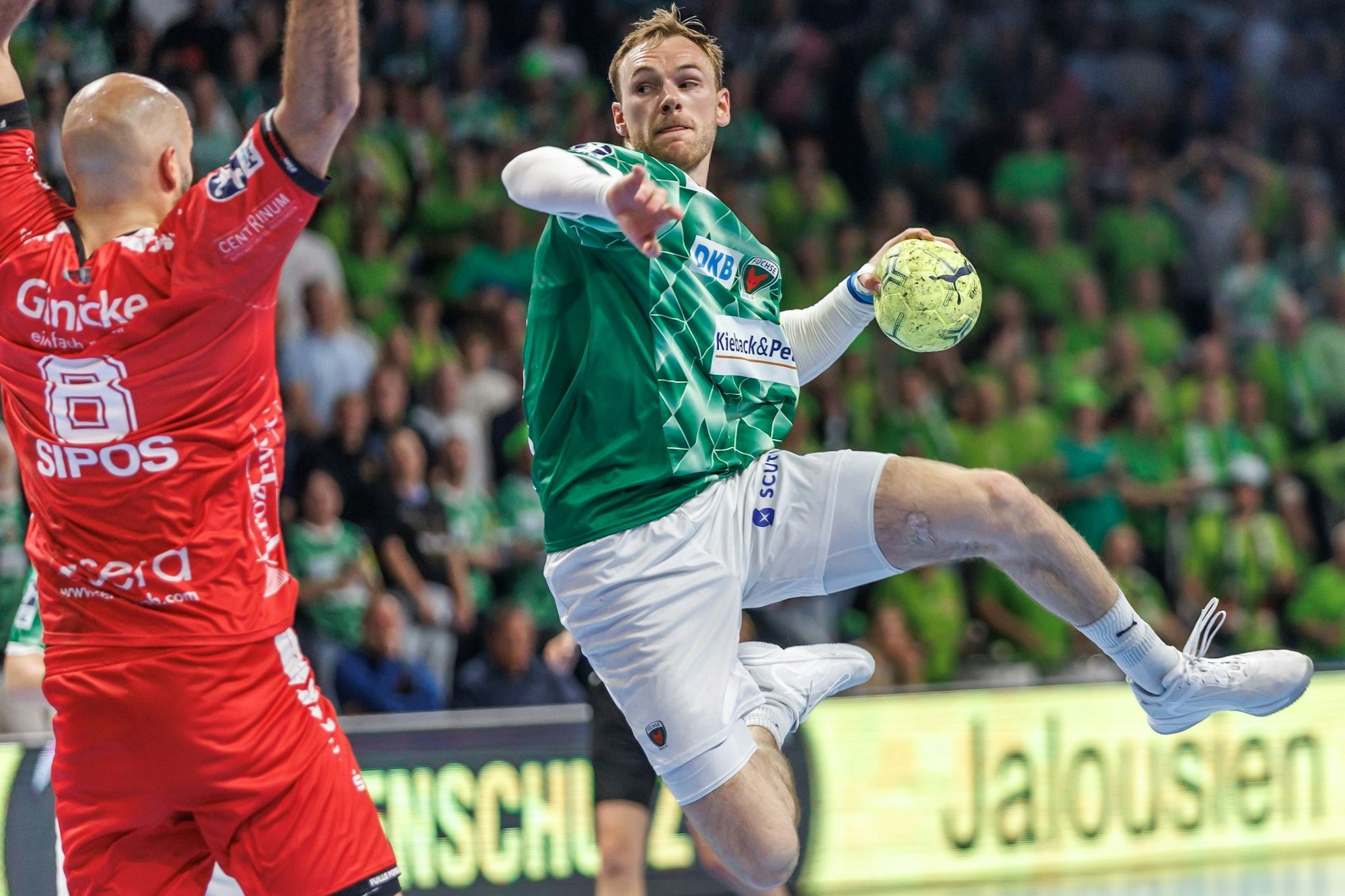 Berlins Trumpf im Titelkampf: Welthandballer Mathias Gidsel.