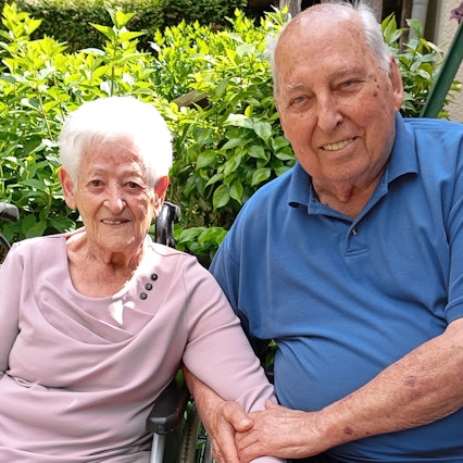 Das Bild zeigt Ida und Joachim Lorek.