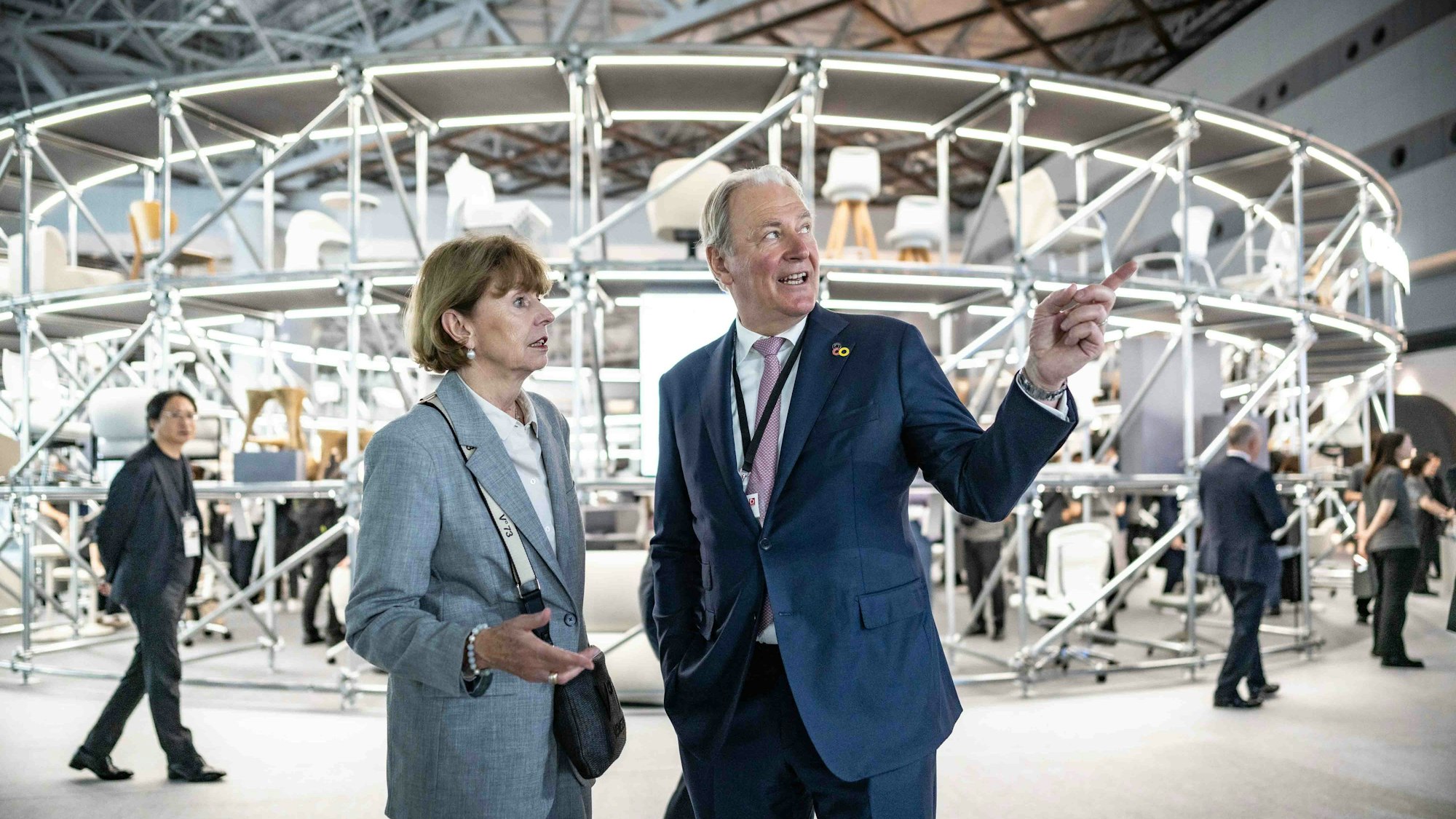 ORGATEC - ERÖFFNUNG Tokyo / Eröffnung der ORGATEC Tokyo durch OB Henriette Reker mit Koelnmesse CEO Gerald Böse am Dienstag, 03.06.25 in Tokyo. Foto: Jakob Studnar / © Koelnmesse GmbH