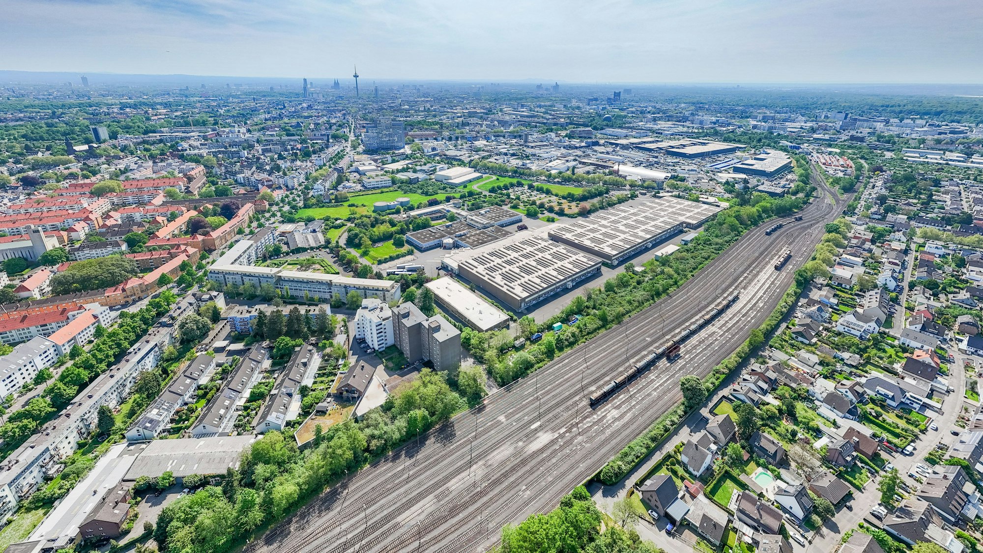 Das neu benannte Areal „Neues Quartier Bickendorf“ (NQB).