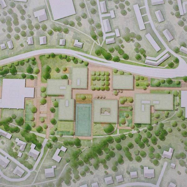 Die Grafik zeigt den siegreichen Entwurf für den neuen Schulcampus in Wipperfürth.