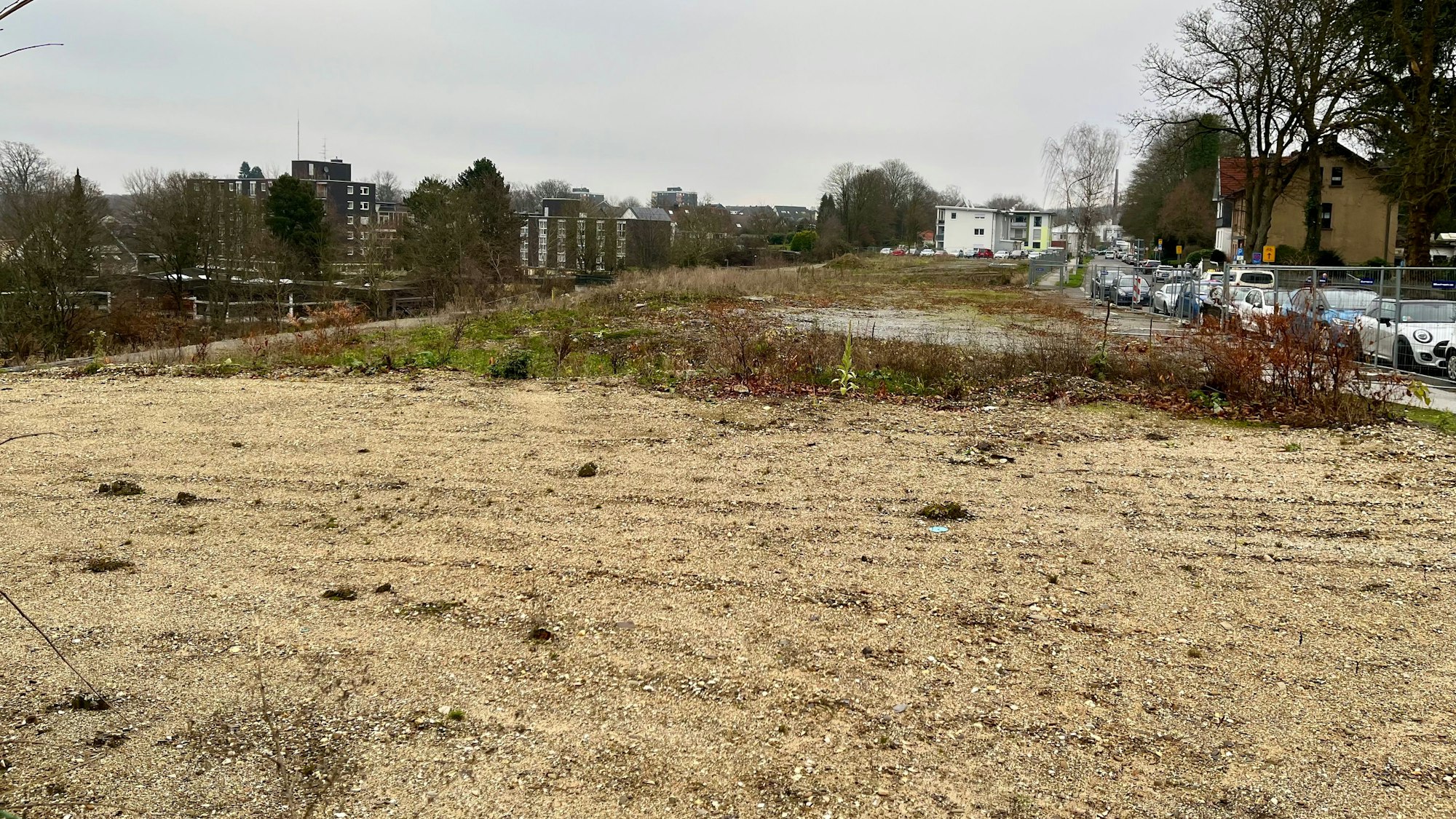 Brache an der Montanusstraße in Burscheid