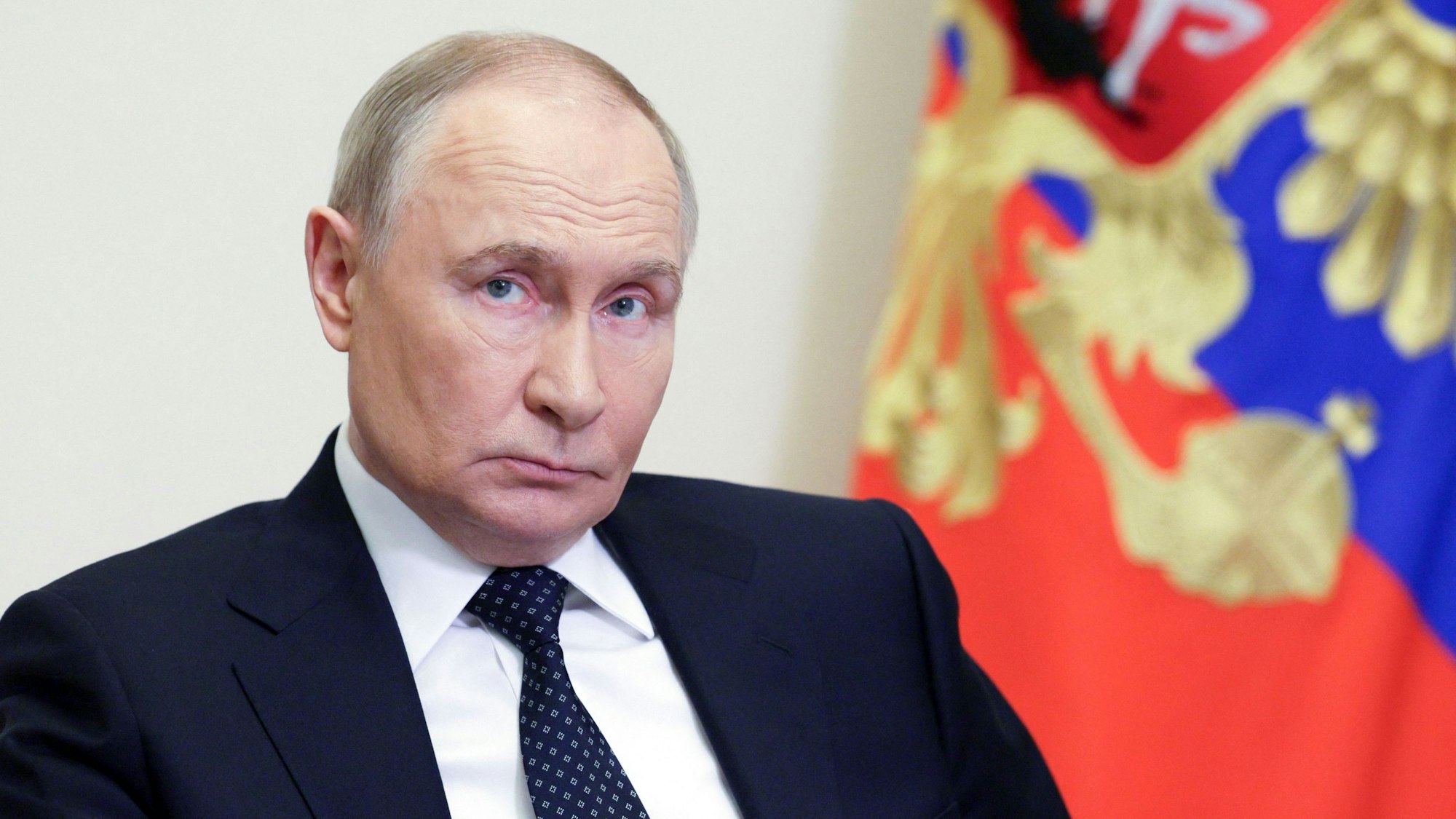 Kremlchef Wladimir Putin hat sich am Mittwoch erstmals nach mehreren militärischen Erfolgen der Ukraine öffentlich zu Wort gemeldet. (Archivbild)