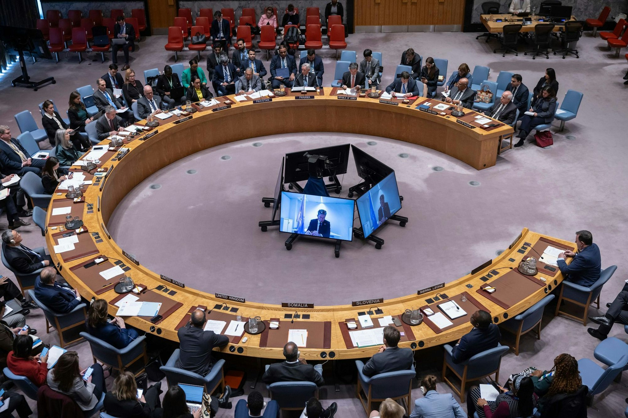 Die USA verhindern mit ihrem Veto eine Resolution für eine sofortige Waffenruhe in Gaza.