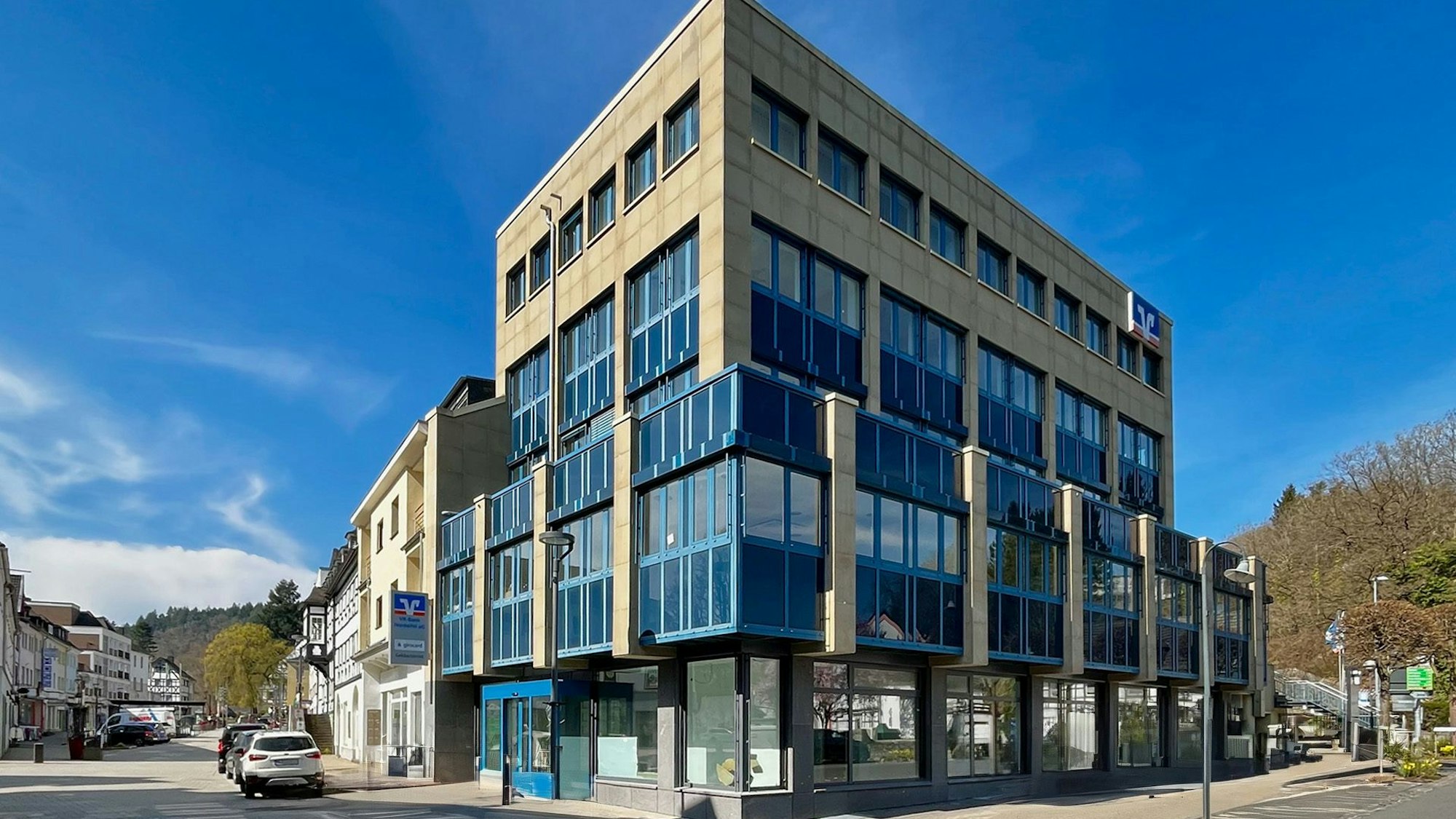 Blick auf die Filiale in Schleiden.