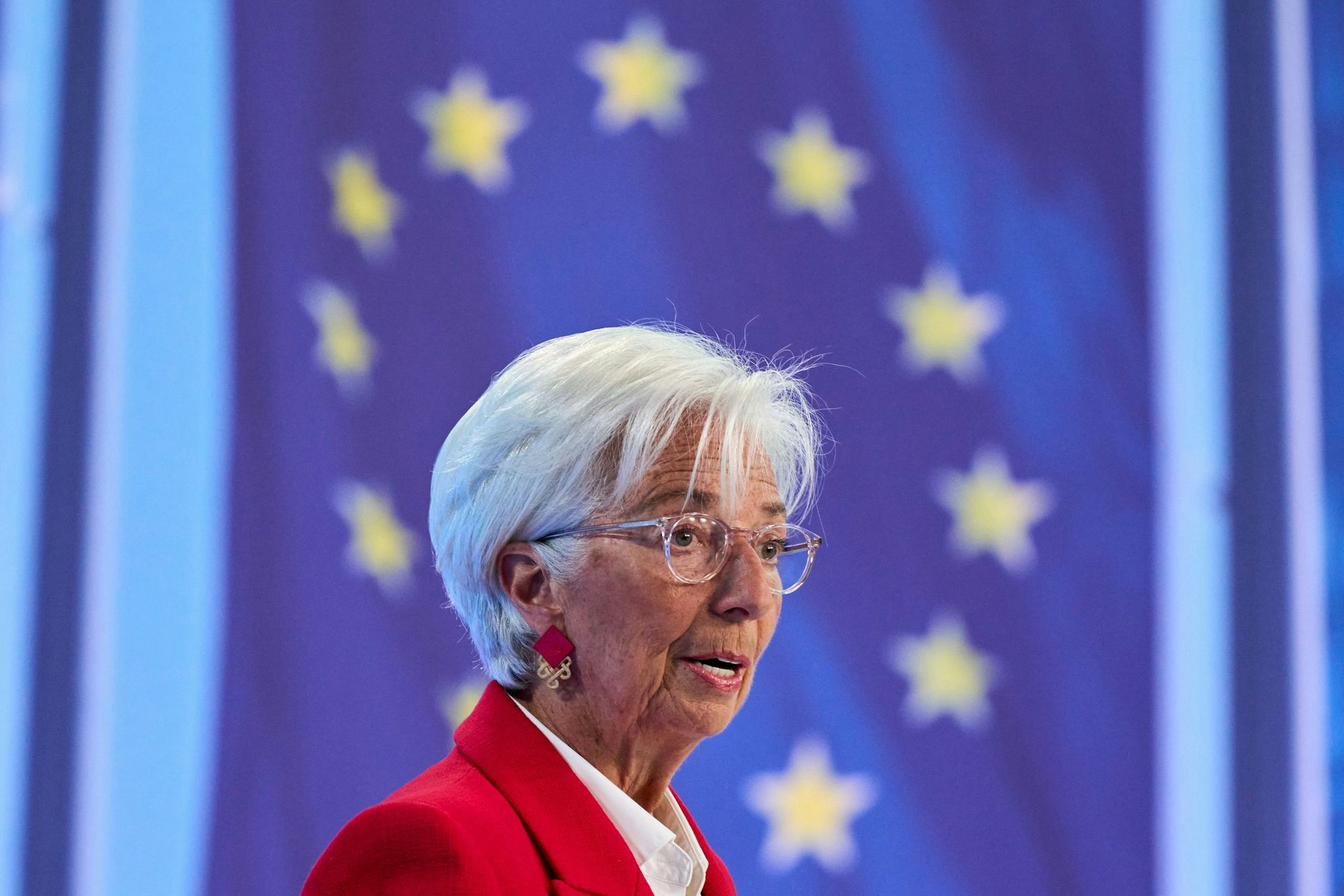 EZB-Präsidentin Christine Lagarde will ihre Amtszeit zu Ende bringen - entgegen jüngster Spekulationen