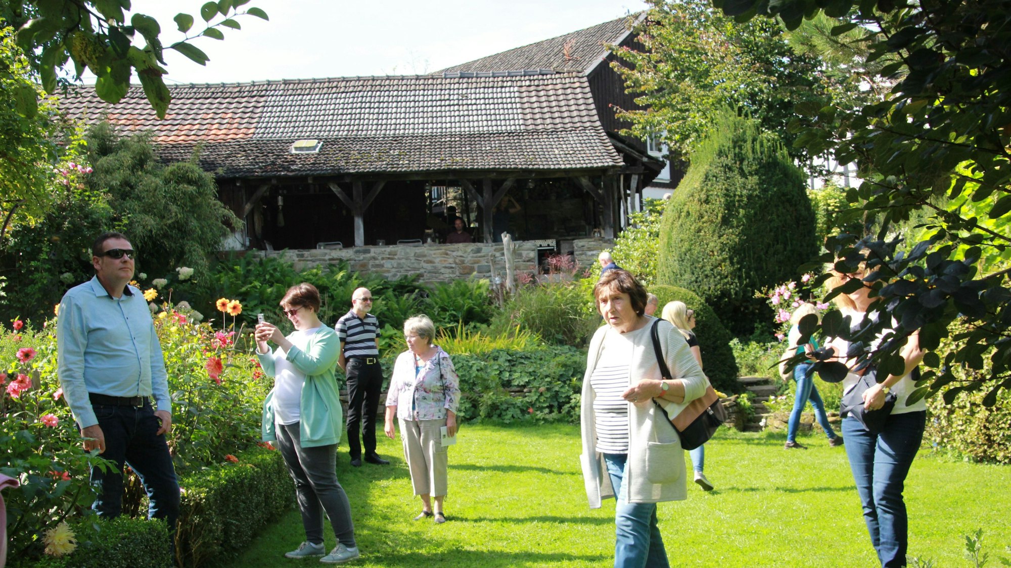 Bergische Gartentour: In diesem Jahr findet die Veranstaltung zum 22. Mal statt. Allein der 6000 Quadratmeter große Garten der Organisatoren in Tüschenbonnen in Much zieht viele Besucher an.
