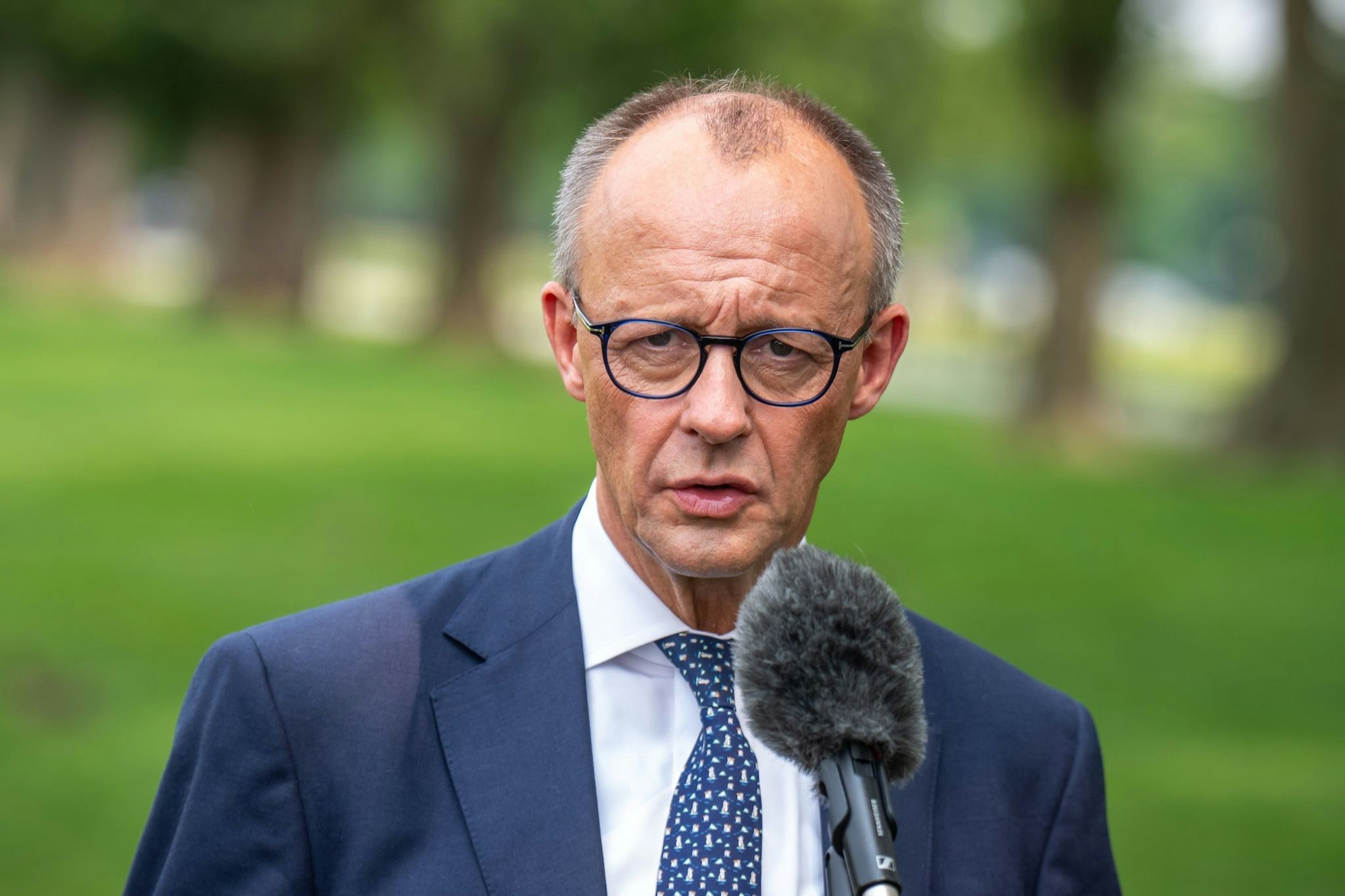 Deutschland habe «eine Art importierten Antisemitismus», sagt Merz dem Sender Fox News.