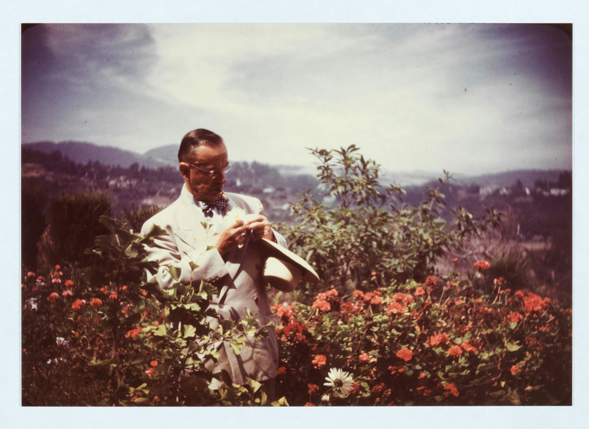 Thomas Mann in den 40er Jahren in Pacific Palisades.