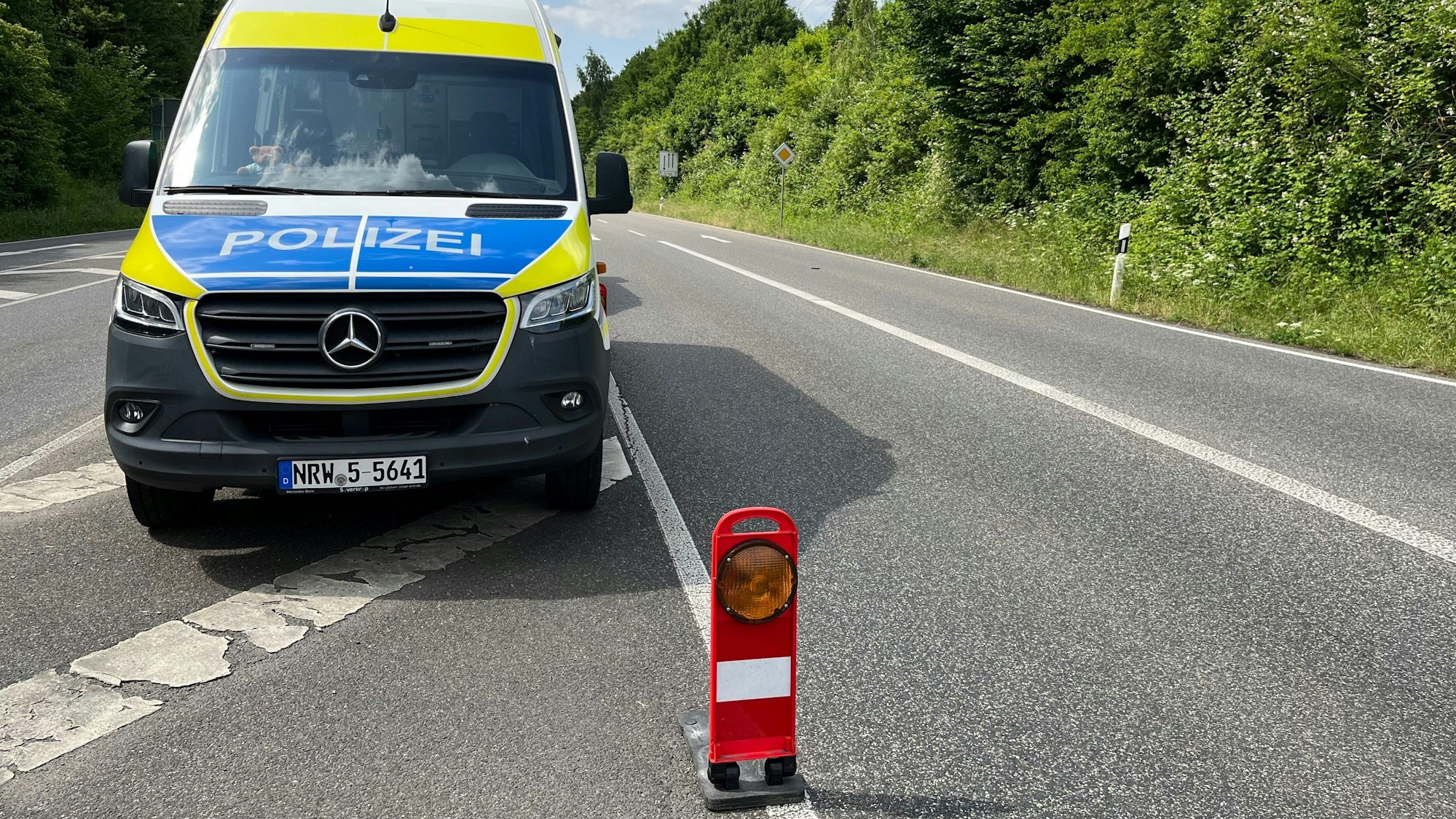 Die Polizei hat auf der B 59 zwischen Pulheim und Rommerskirchen eine Schwerpunktkontrolle durchgeführt.