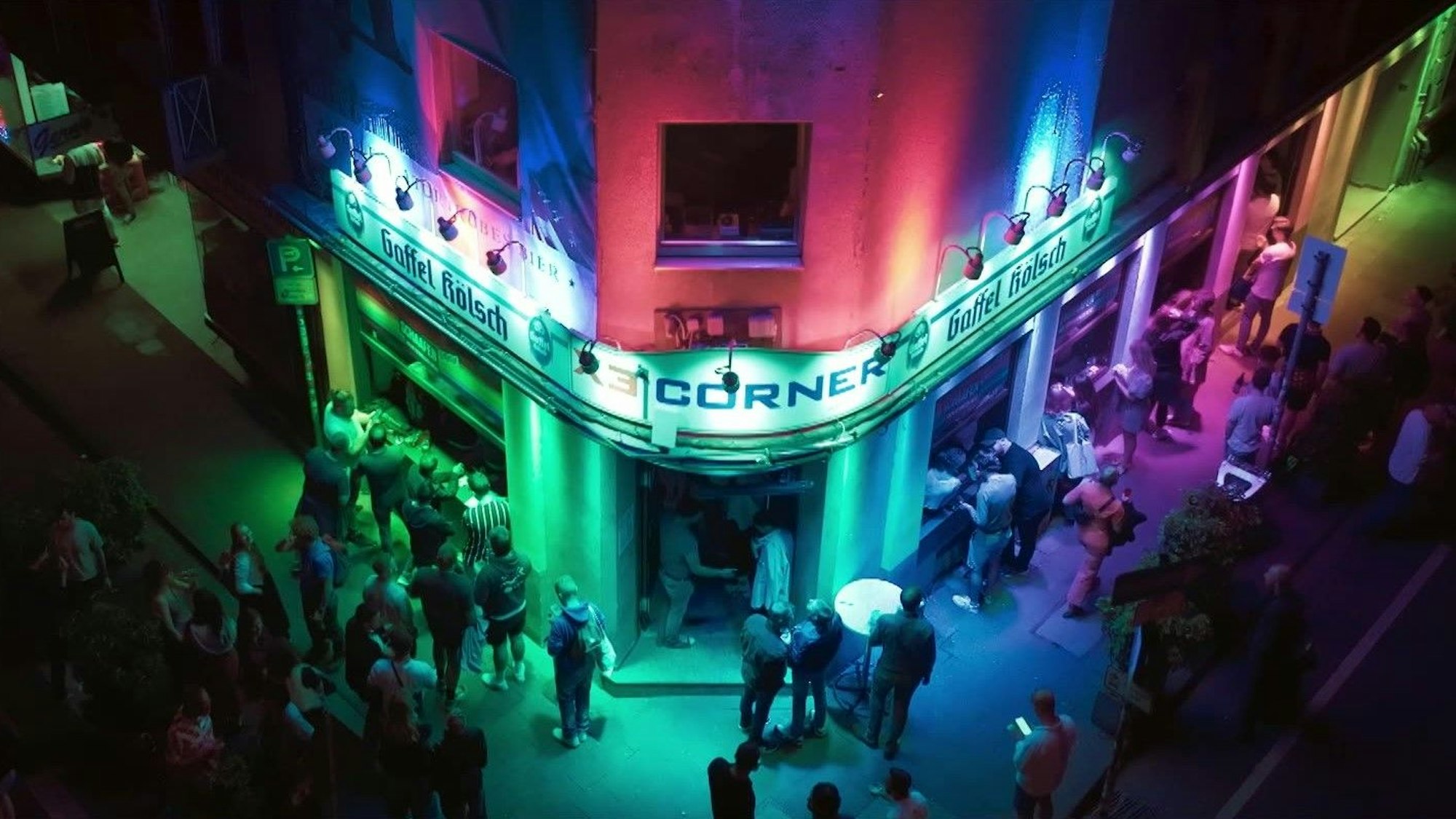 Der Club „Corner“ auf der Kölner Schaafenstraße