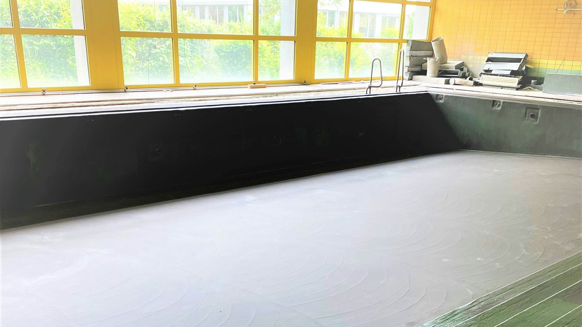 Hallenbadsanierung in Wachtberg - das Lehrschwimmbecken