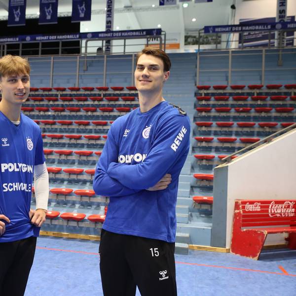 Mathis Häseler und Miro Schluroff in der Schwalbe Arena