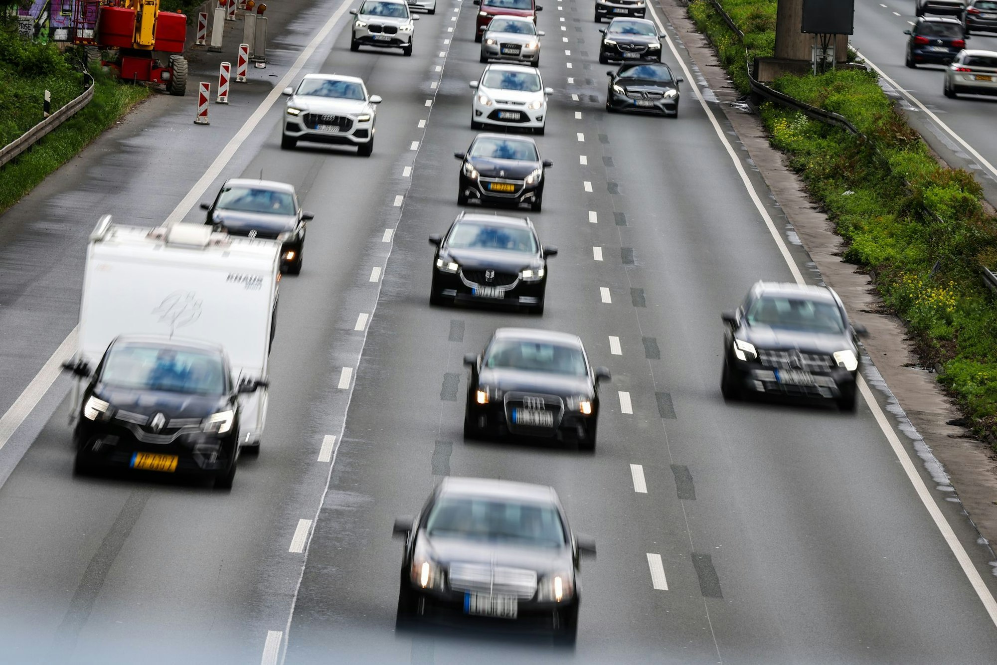 Verkehrslage am Pfingstwochenende in Nordrhein-Westfalen