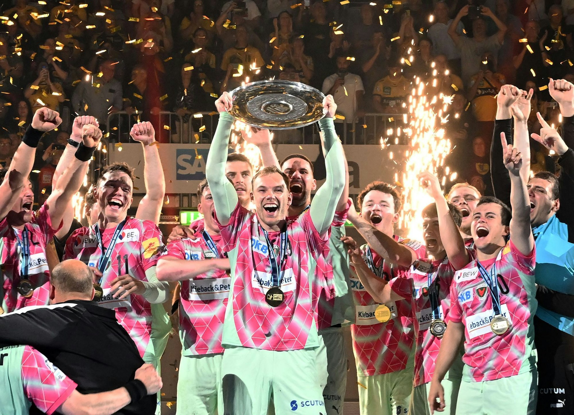 Nach der Meisterschaft wollen die Füchse Berlin auch die Champions League gewinnen.