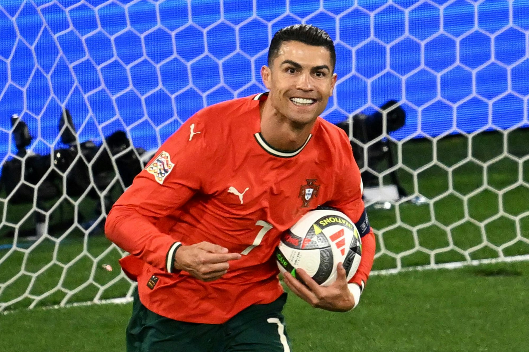 Umjubelter Torschütze: Ronaldo erzielte das zwischenzeitliche 2:2.
