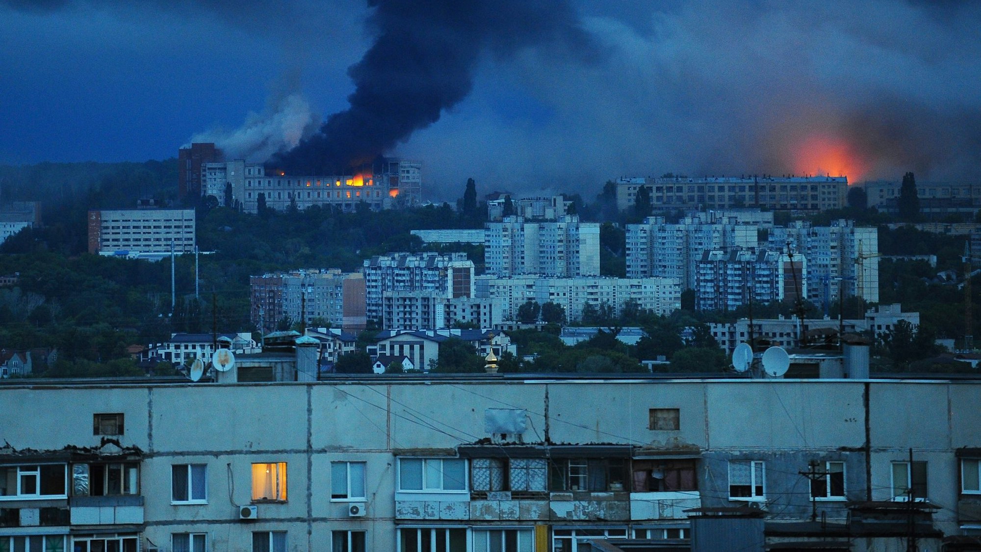 Auch Charkiw wird immer wieder das Ziel russischer Drohnenangriffe.
