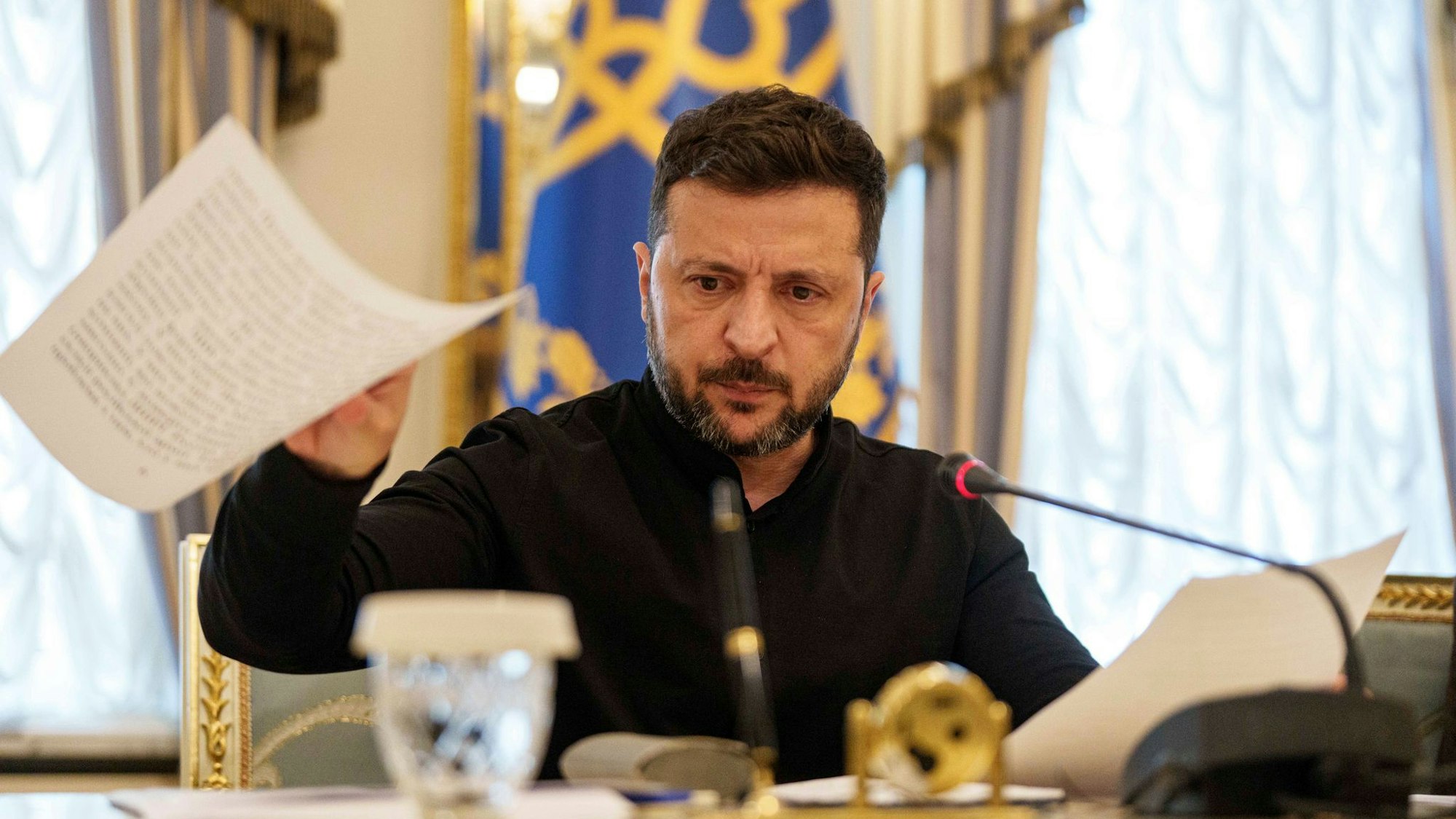 Selenskyj will eine Halbierung des Preises für russisches Öl durchsetzen. (Archivbild)