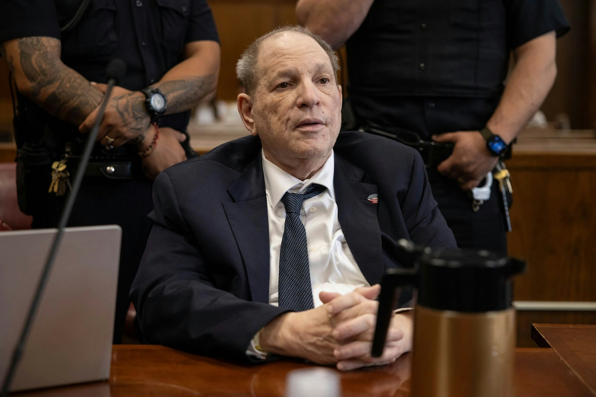 Der Prozess gegen den Ex-Filmmogul Weinstein wurde neu aufgerollt. (Archivbild)