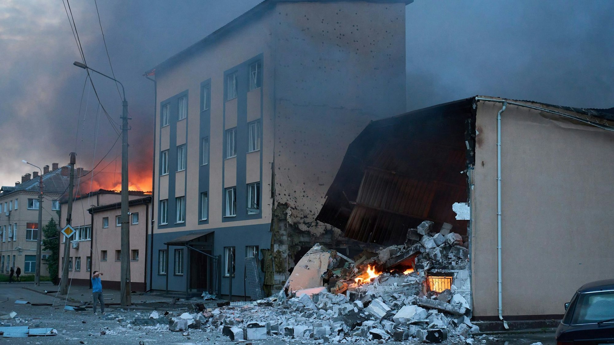 Kiew und andere ukrainische Städte wurden zuletzt von immer stärkeren russischen Angriffen aus der Luft heimgesucht.